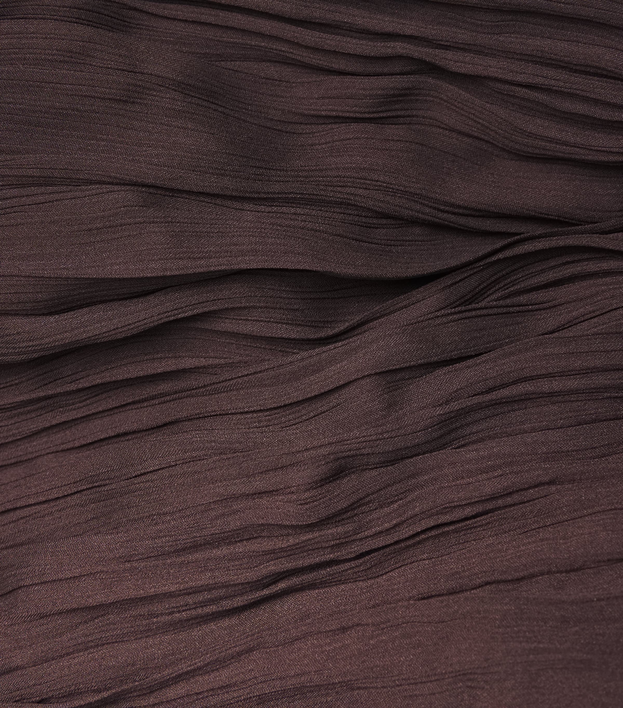 Plissé Mizu Midi Dress EARTH Image 5