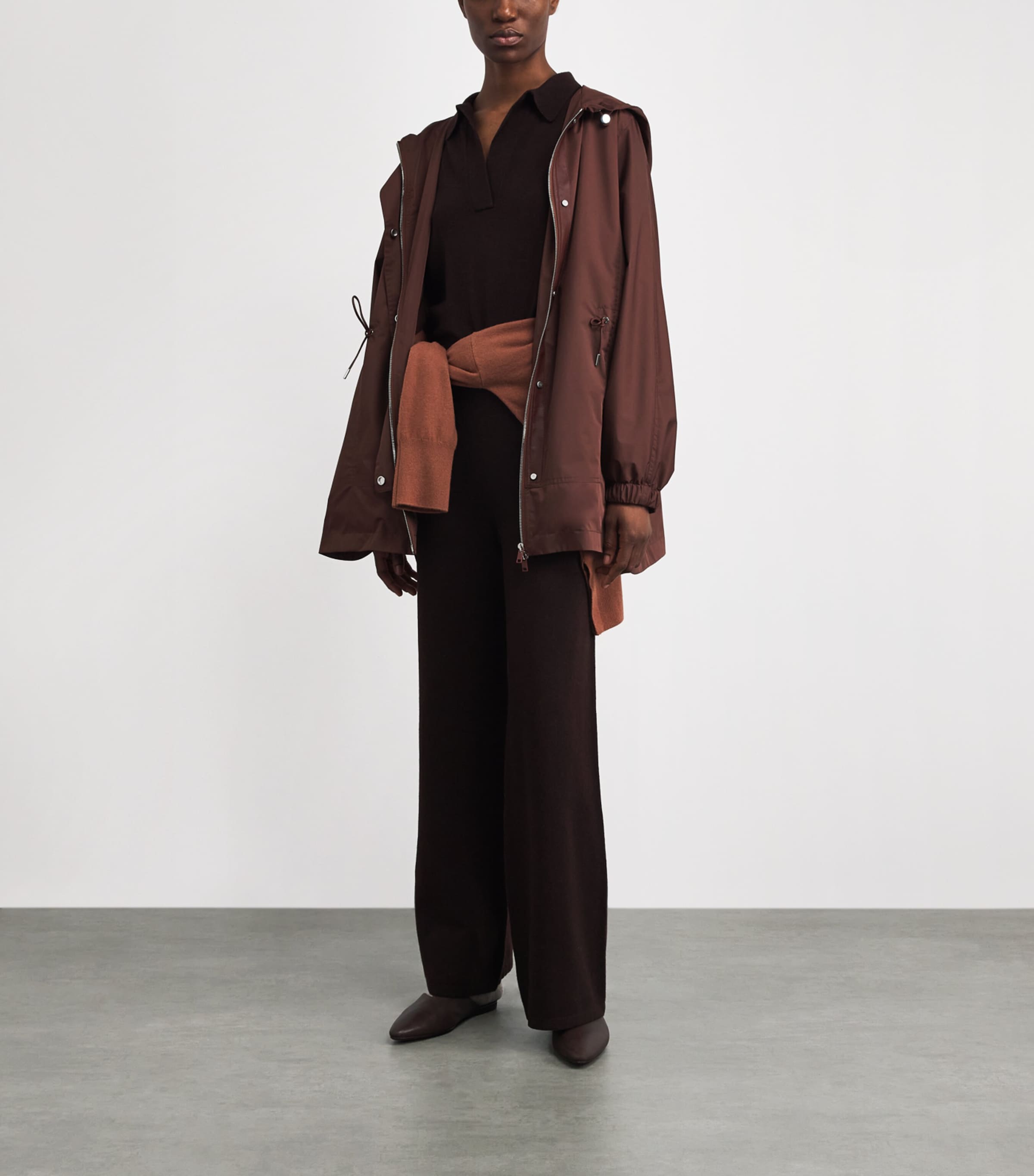Yves Salomon Womens Waterproof Technical Parka Image 2