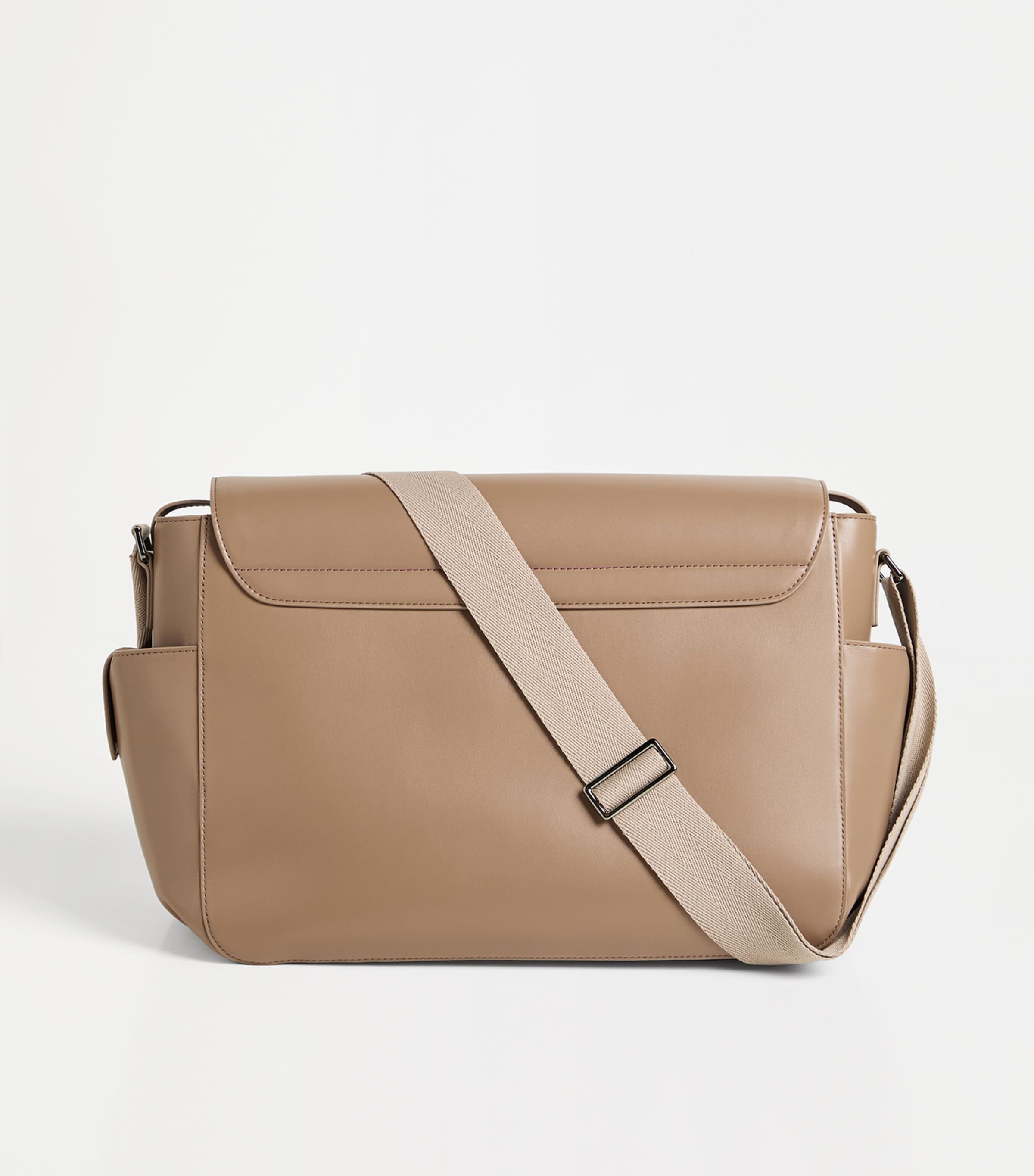 Brunello Cucinelli Kids Leather Baby Bernie Changing Bag Image 3