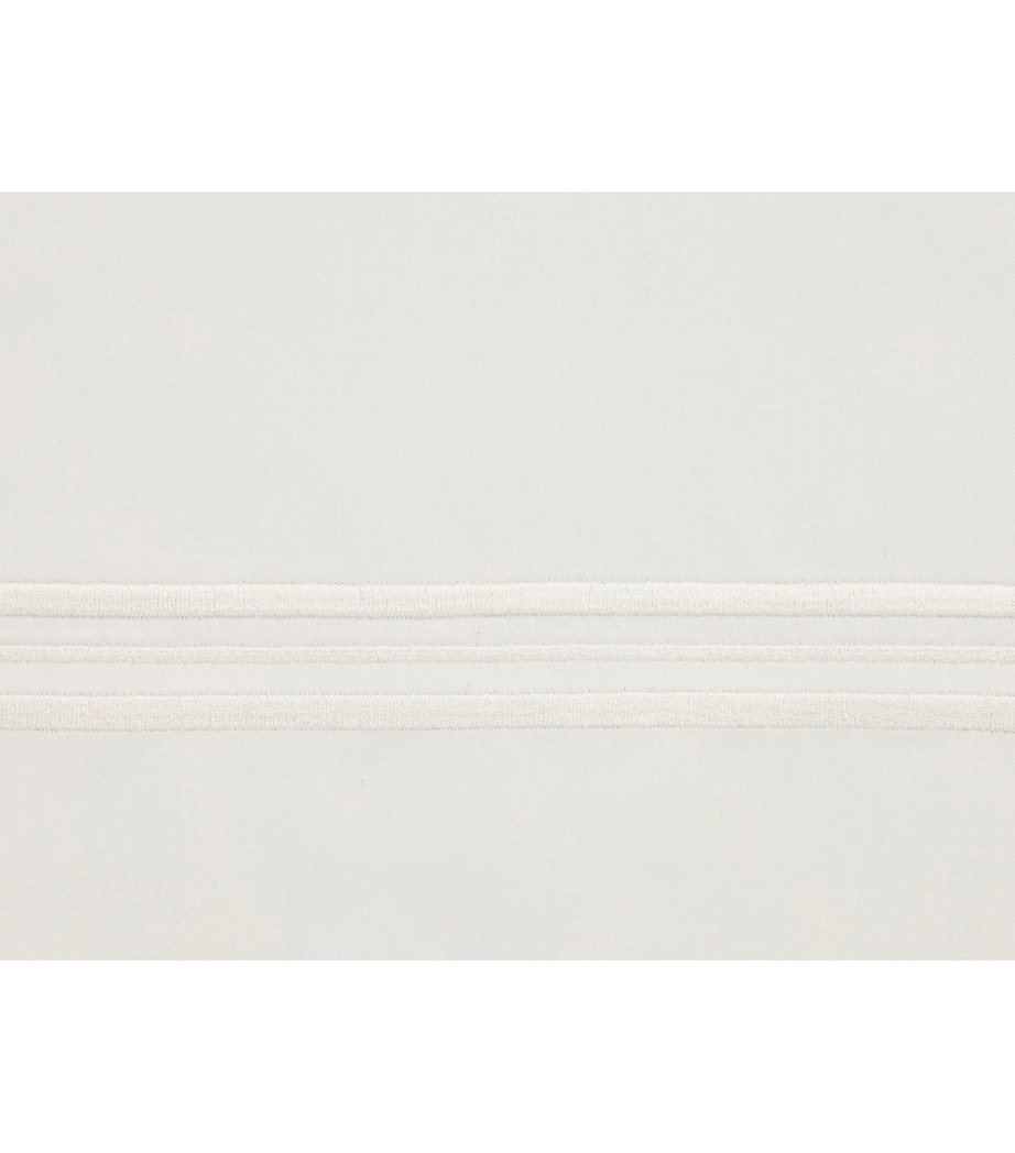 Triplo Bourdon King XL Duvet Cover (240cm x 220cm) BB14 - BIANCO/MILK Image 5