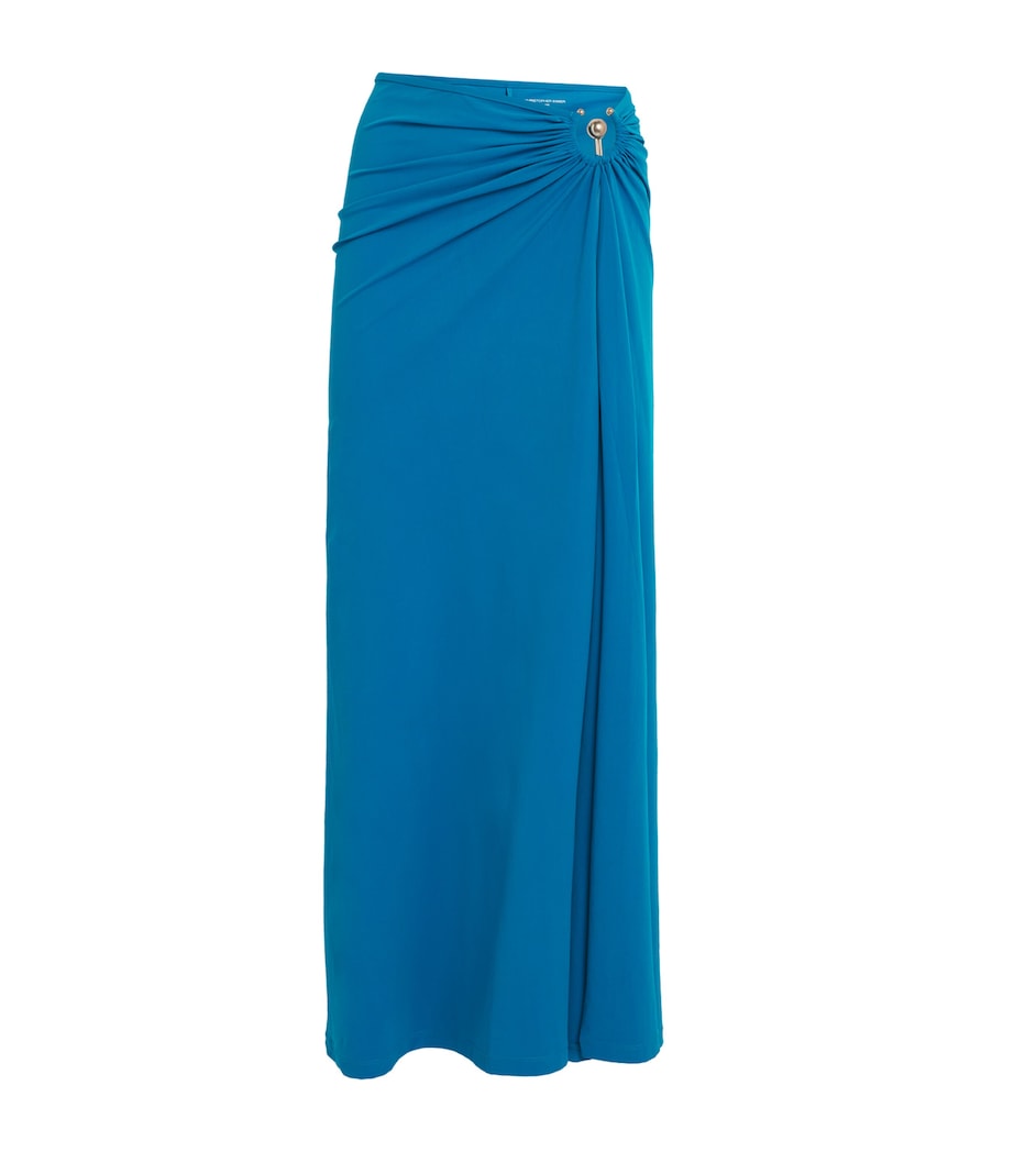 Cut-Out Orbit Maxi Skirt LAKE Image 1
