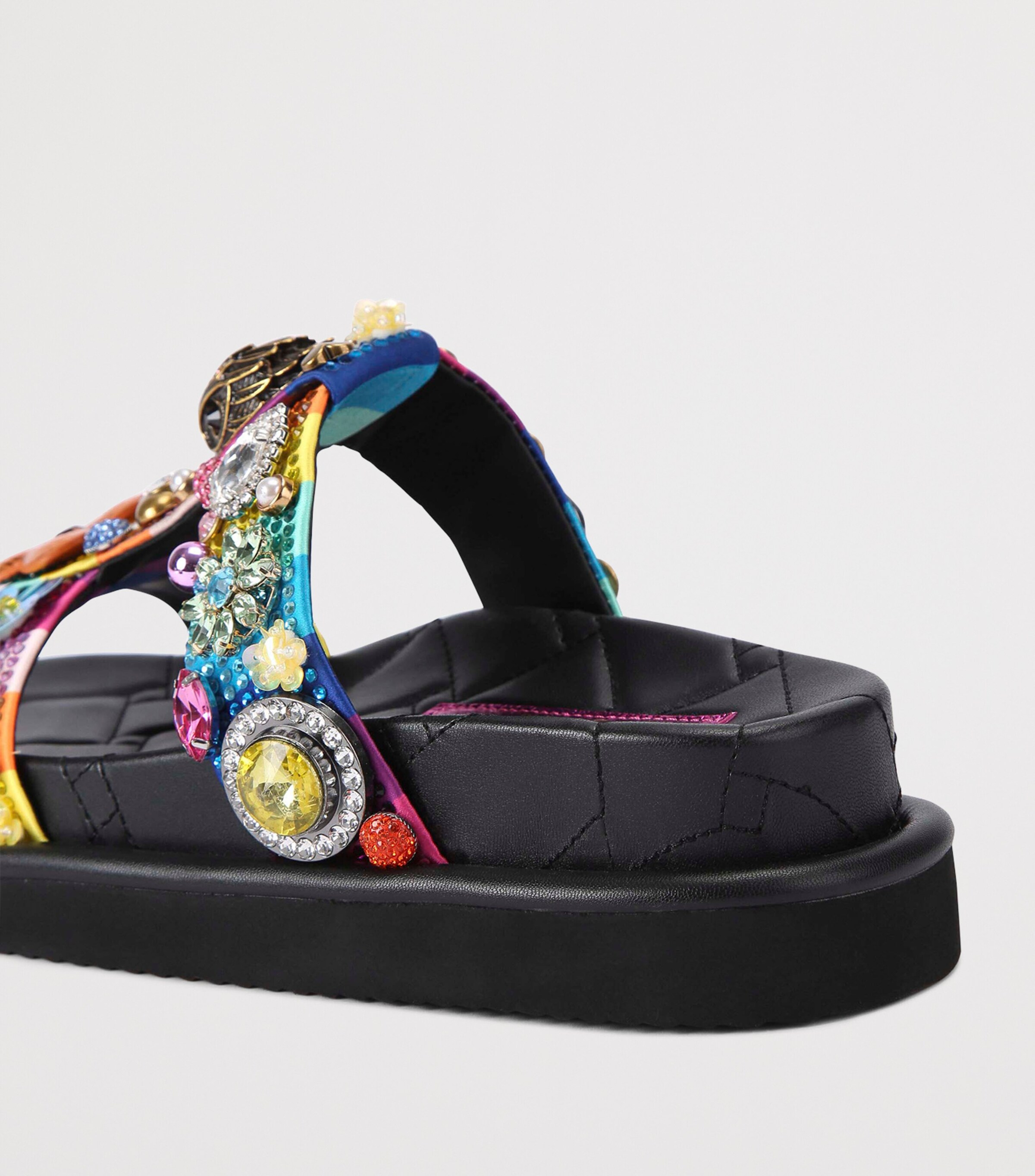 Kurt Geiger London Multi Orson Tutti Frutti Sandals | Harrods UK