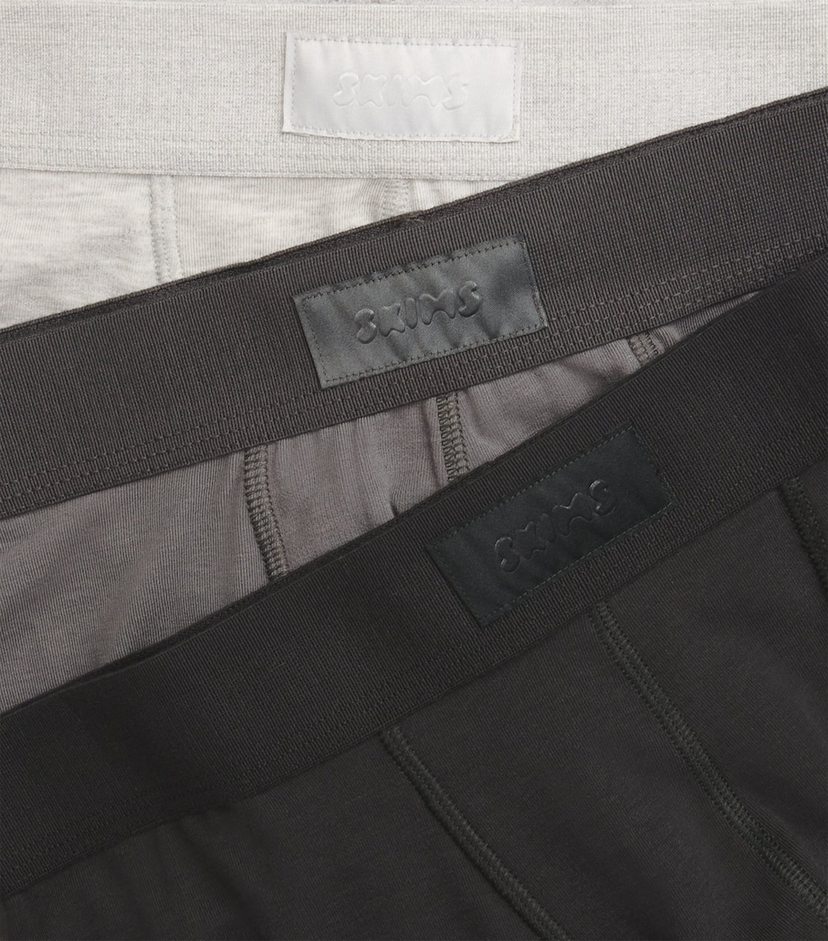 Stretch-Cotton Boxers (Pack of 3) HEATHER MULTI Image 5