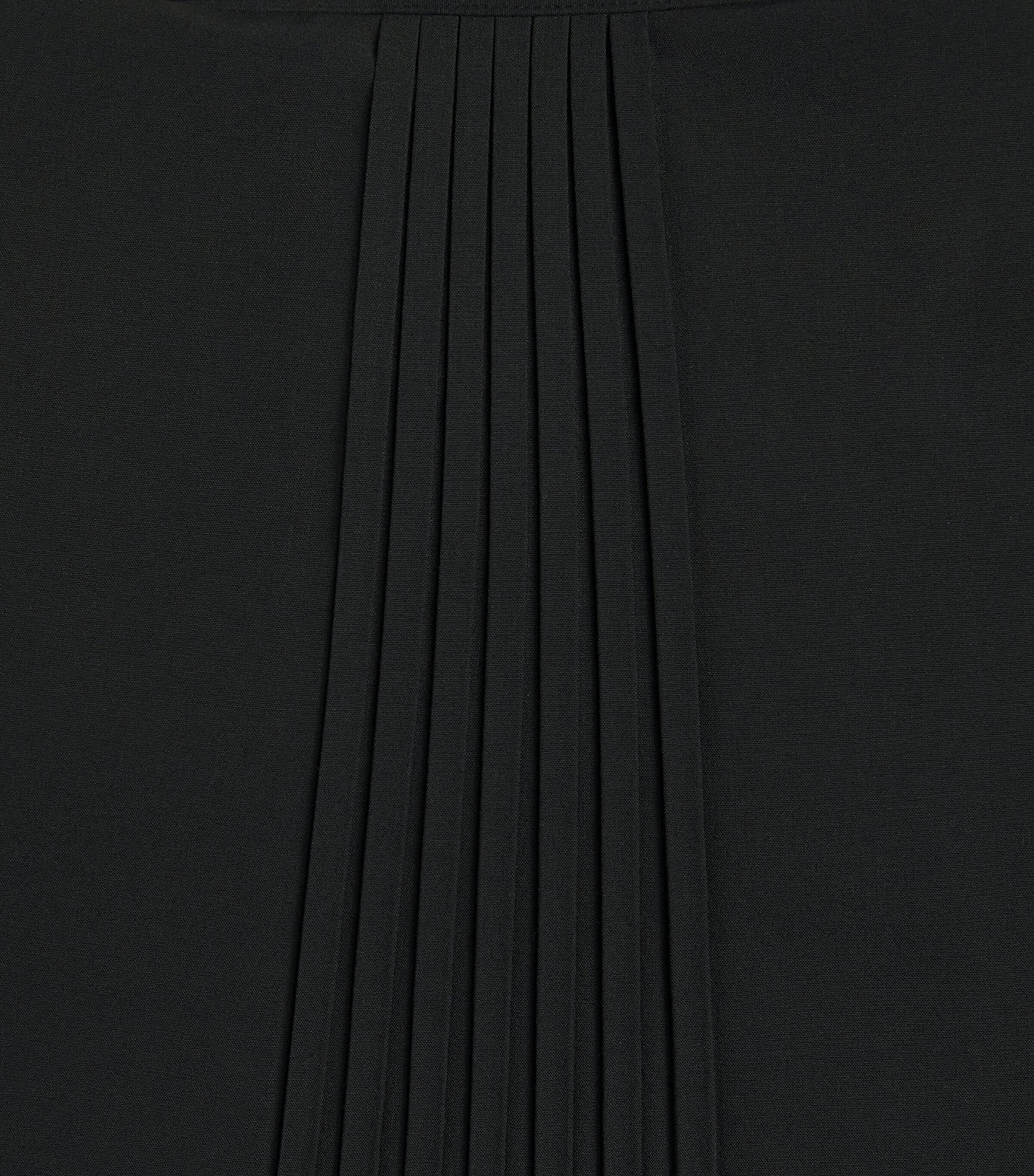IM MEN Mens Air Pleats Shirt Black Image 5