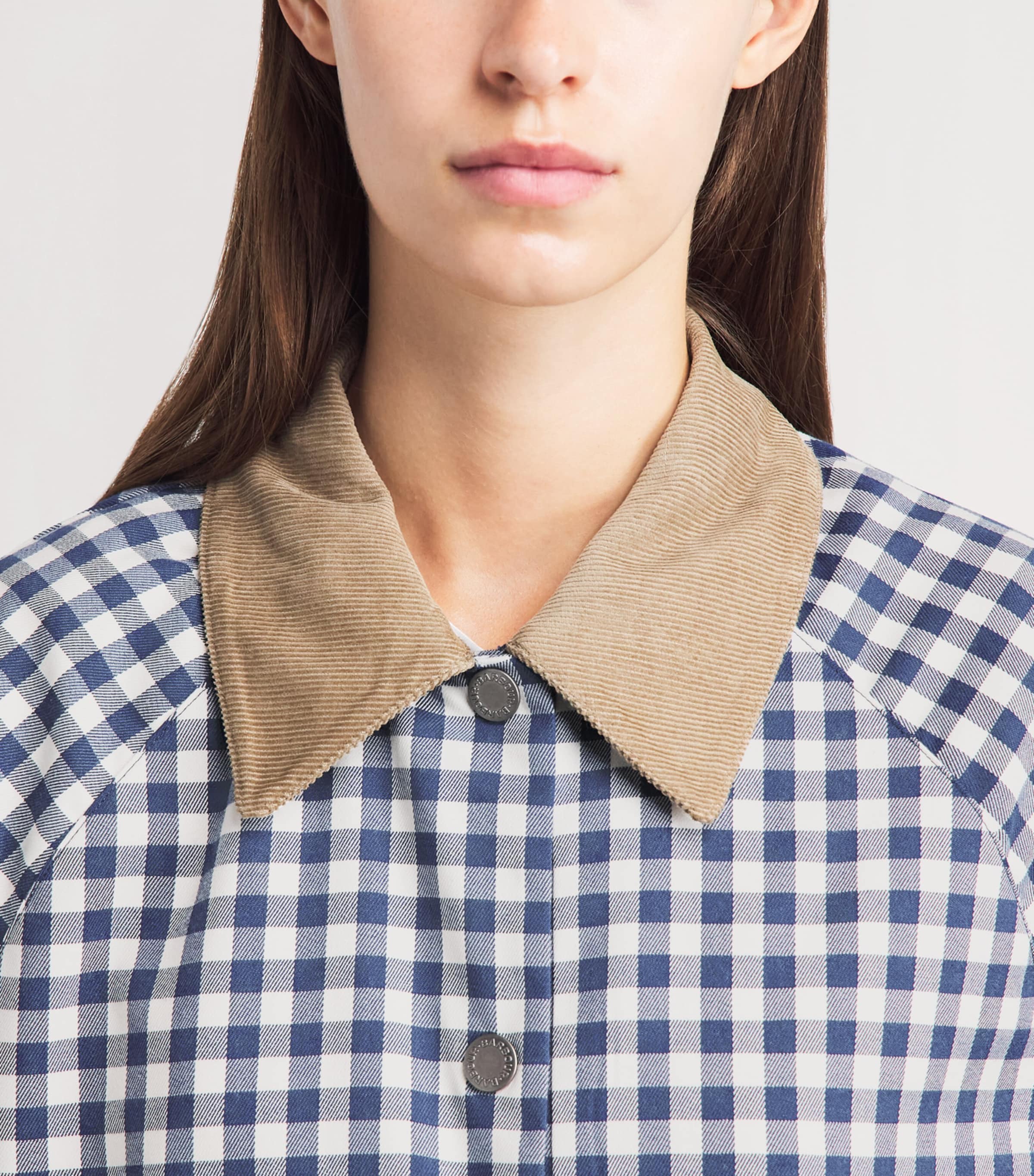 Barbour Womens Gingham Ovingham Jacket Gingham Na Image 3