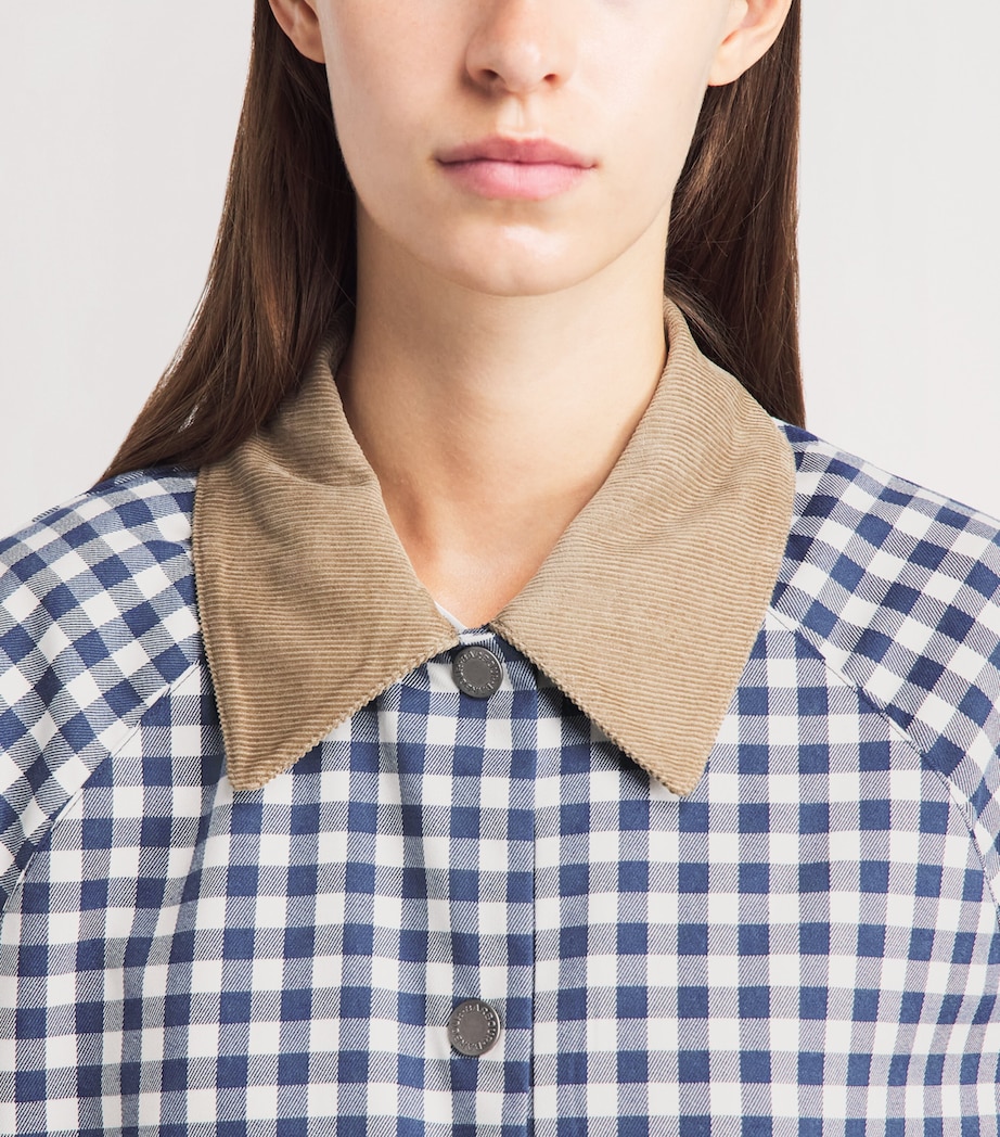 Barbour Womens Gingham Ovingham Jacket Gingham Na Image 3