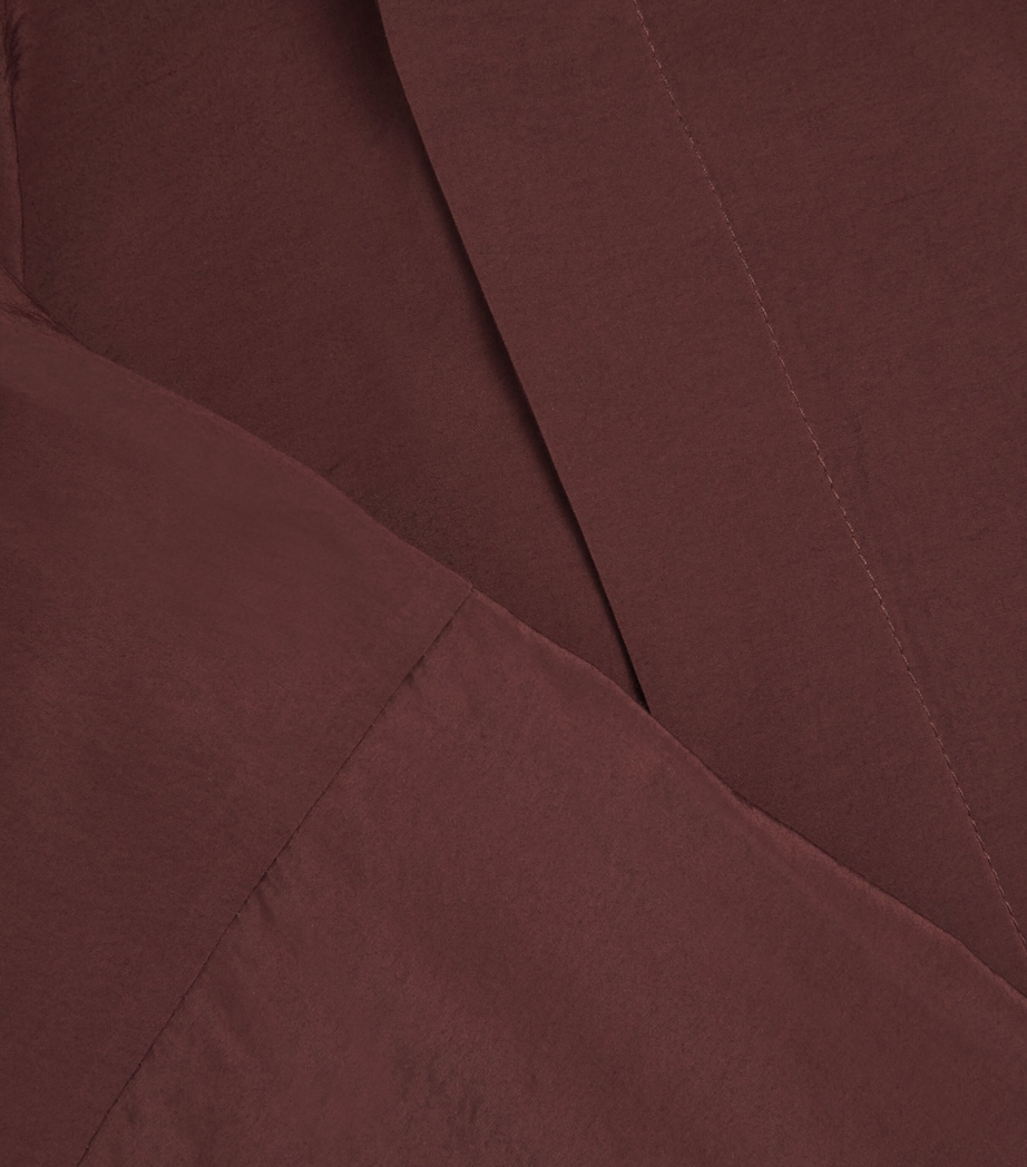Asymmetric Placket Sanctuary Shirt OXBLOOD HABOTAI Image 5