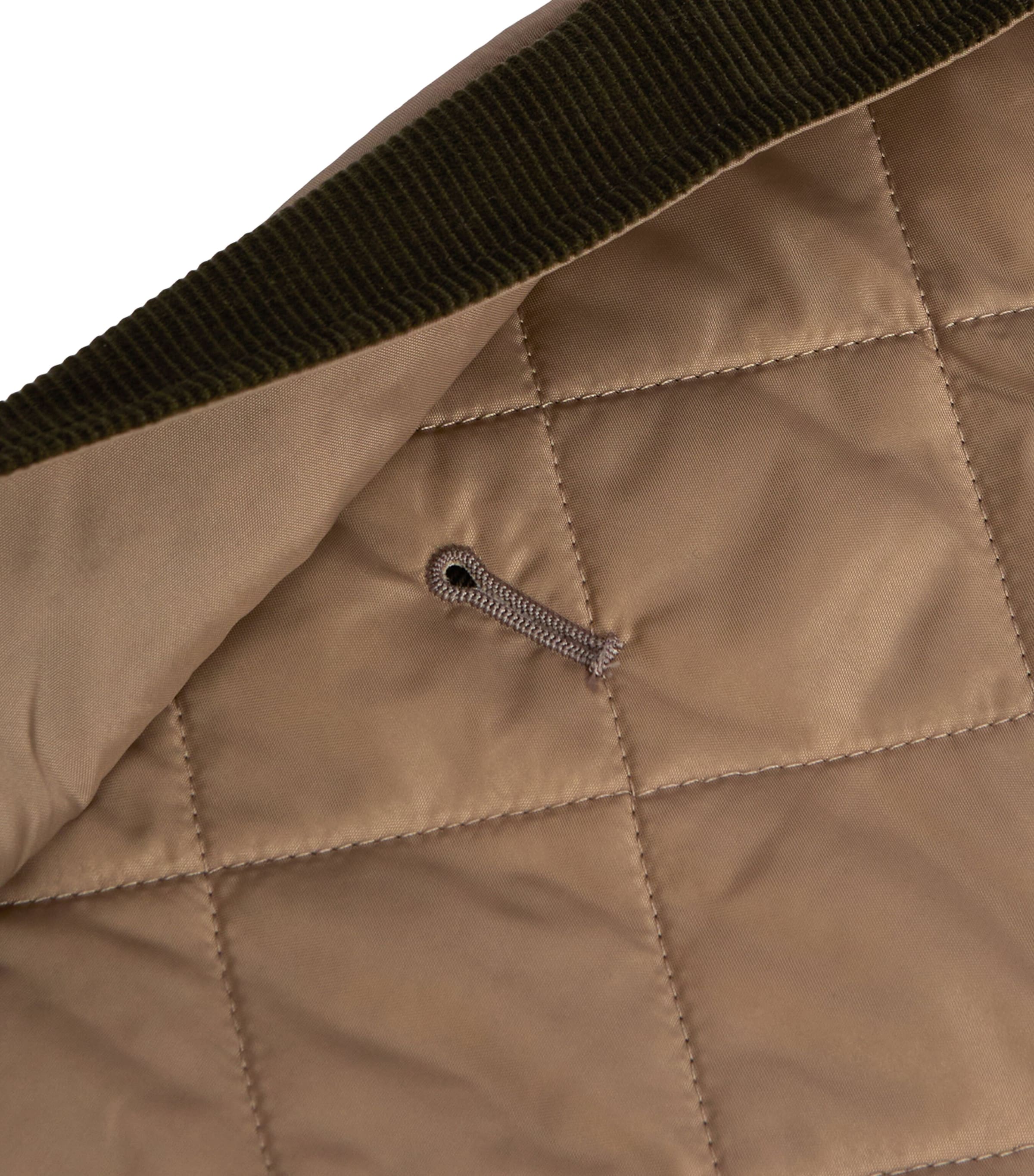 Quilted Dog Coat (Medium) SAND Image 4