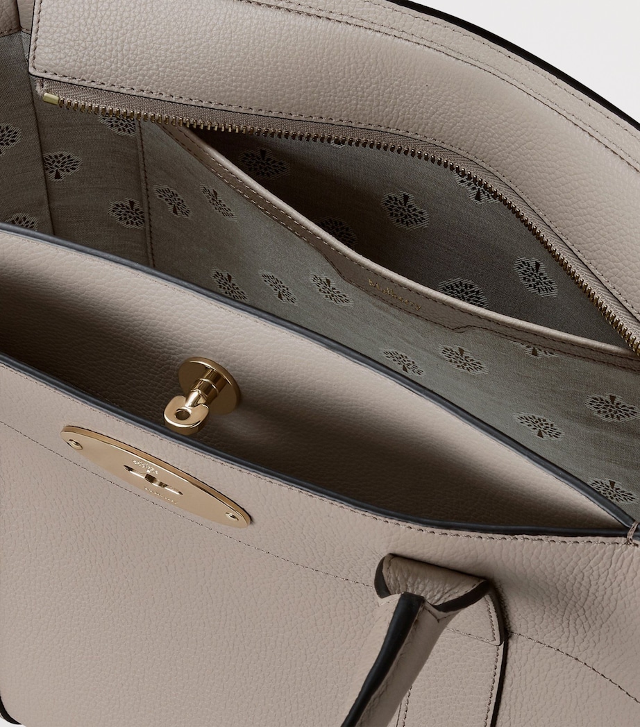 Mulberry Leather Bayswater 9 to 5 Tote Bag Cashmere Taupe Image 5
