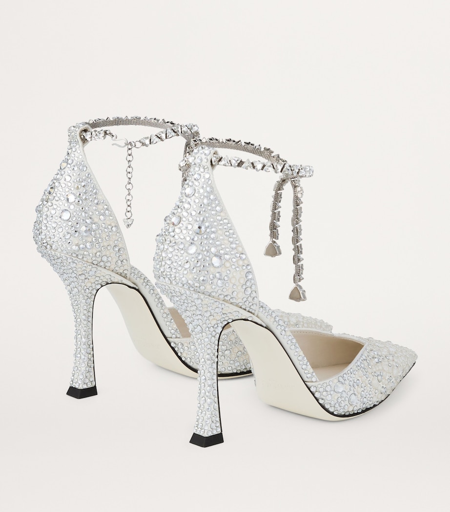 Stevie 100 Embellished Pumps IVORY/CRYSTAL Image 4