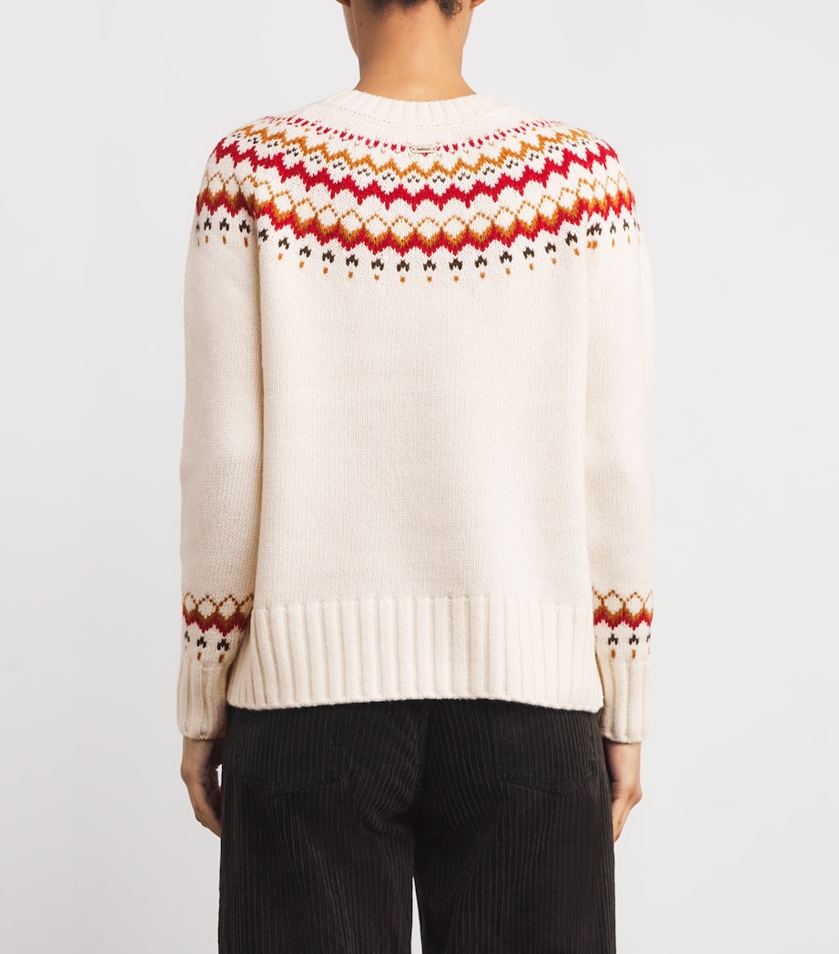 Cotton-Blend Tidal Sweater CLOUD Image 4