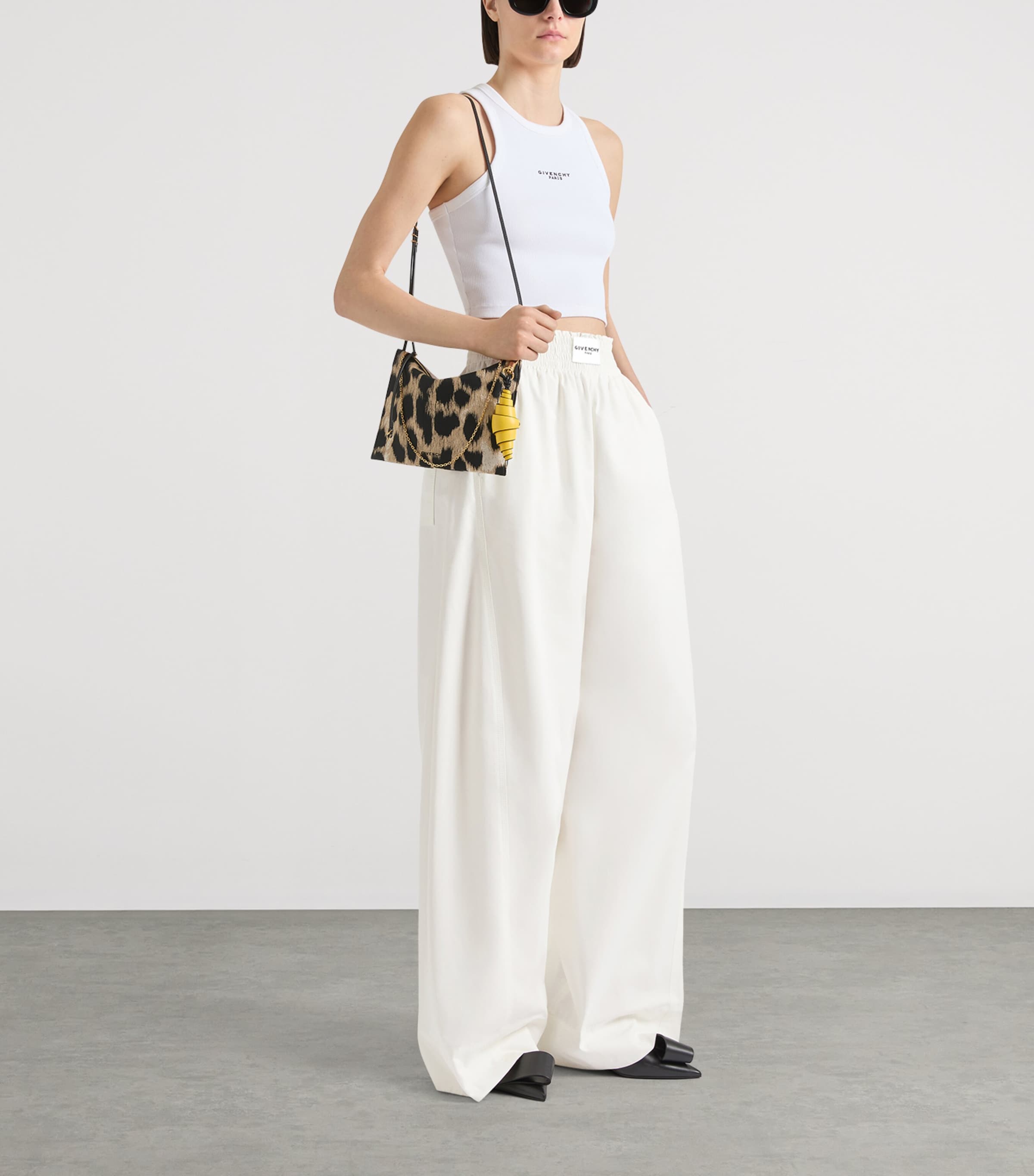 Givenchy Leopard Print Voyou Shoulder Bag Image 2