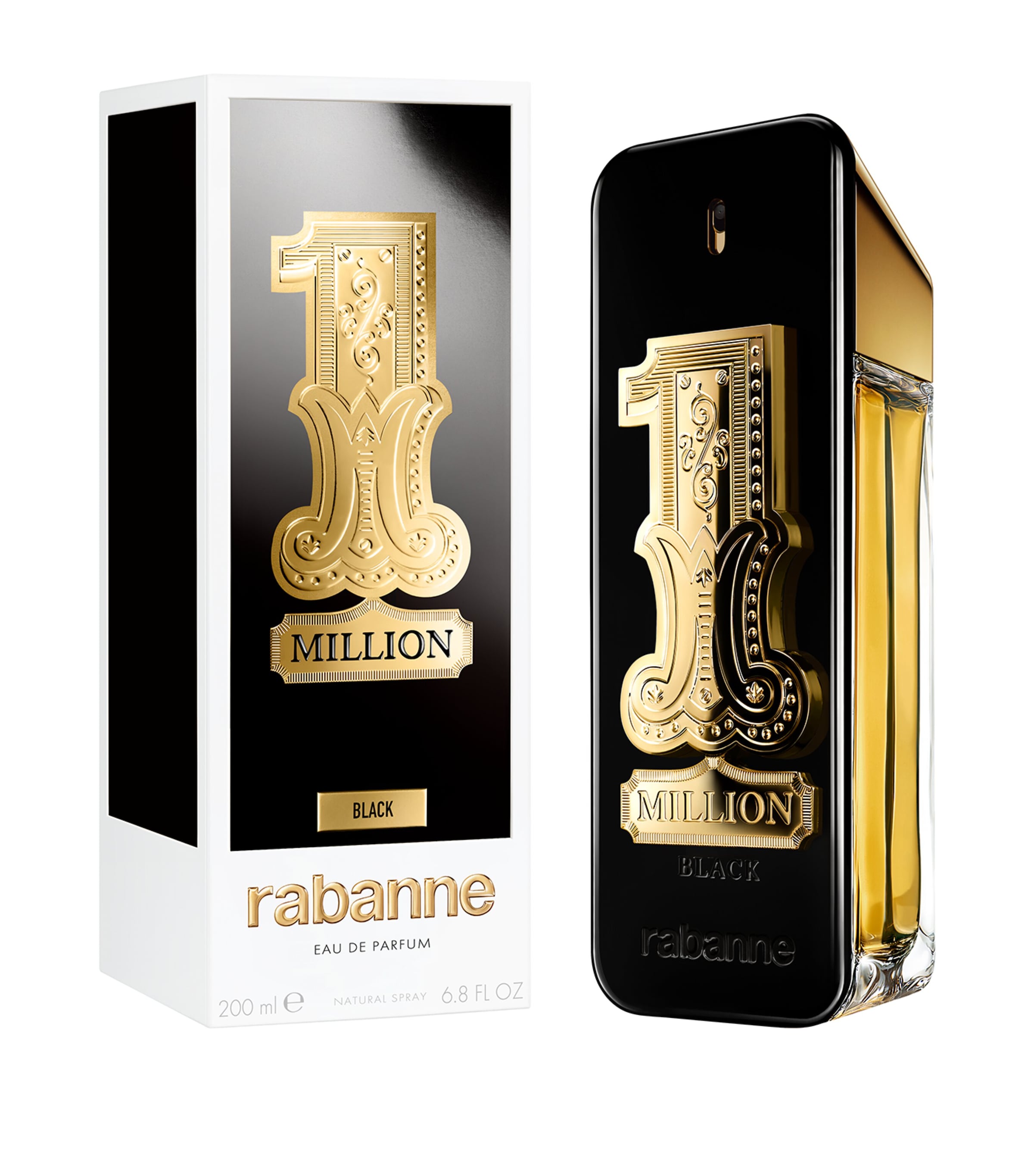 Rabanne 1 Million Black Eau de Parfum (200ml) Image 2