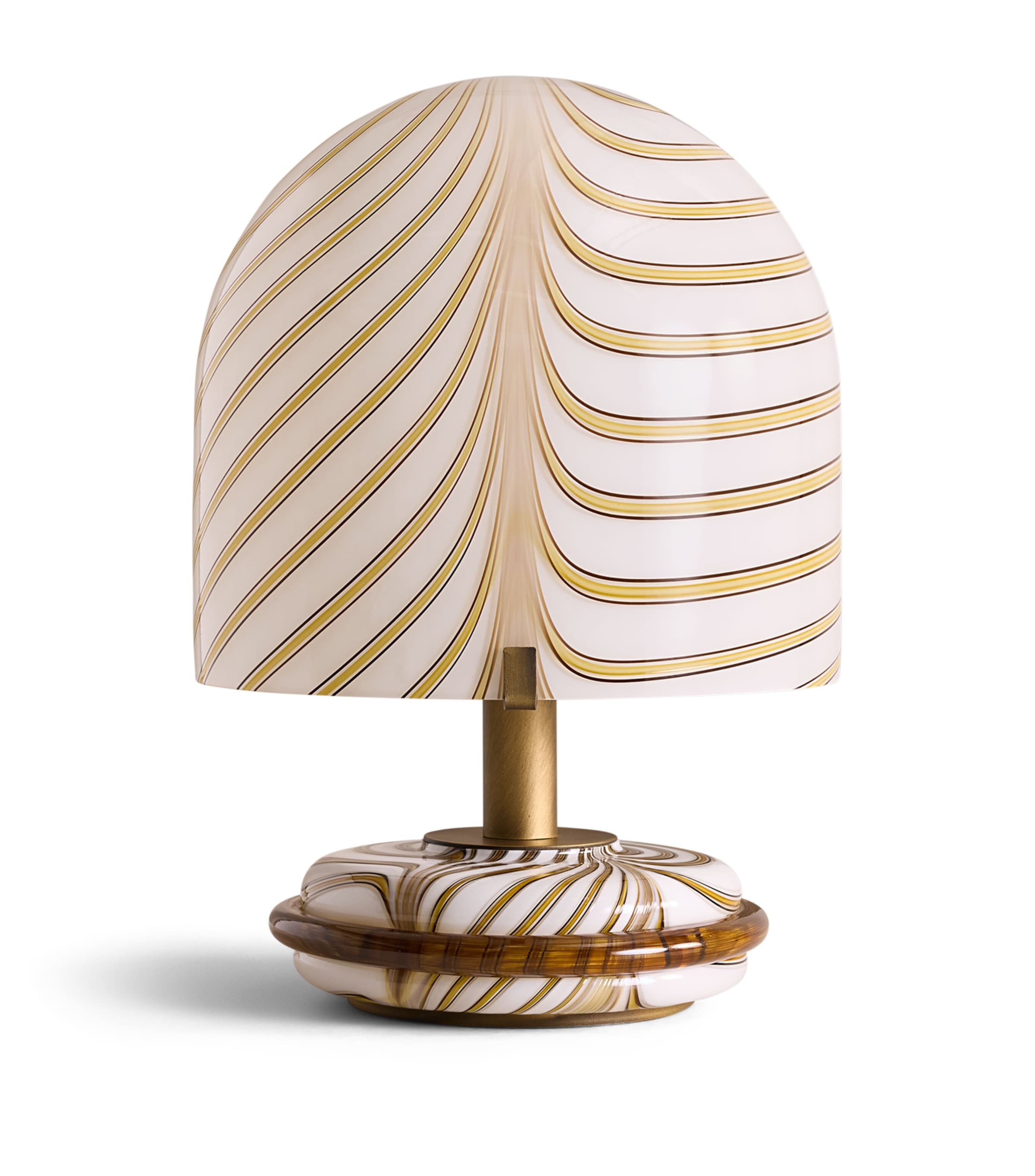 Glass Dimmable Francesco Table Lamp WHITE Image 1