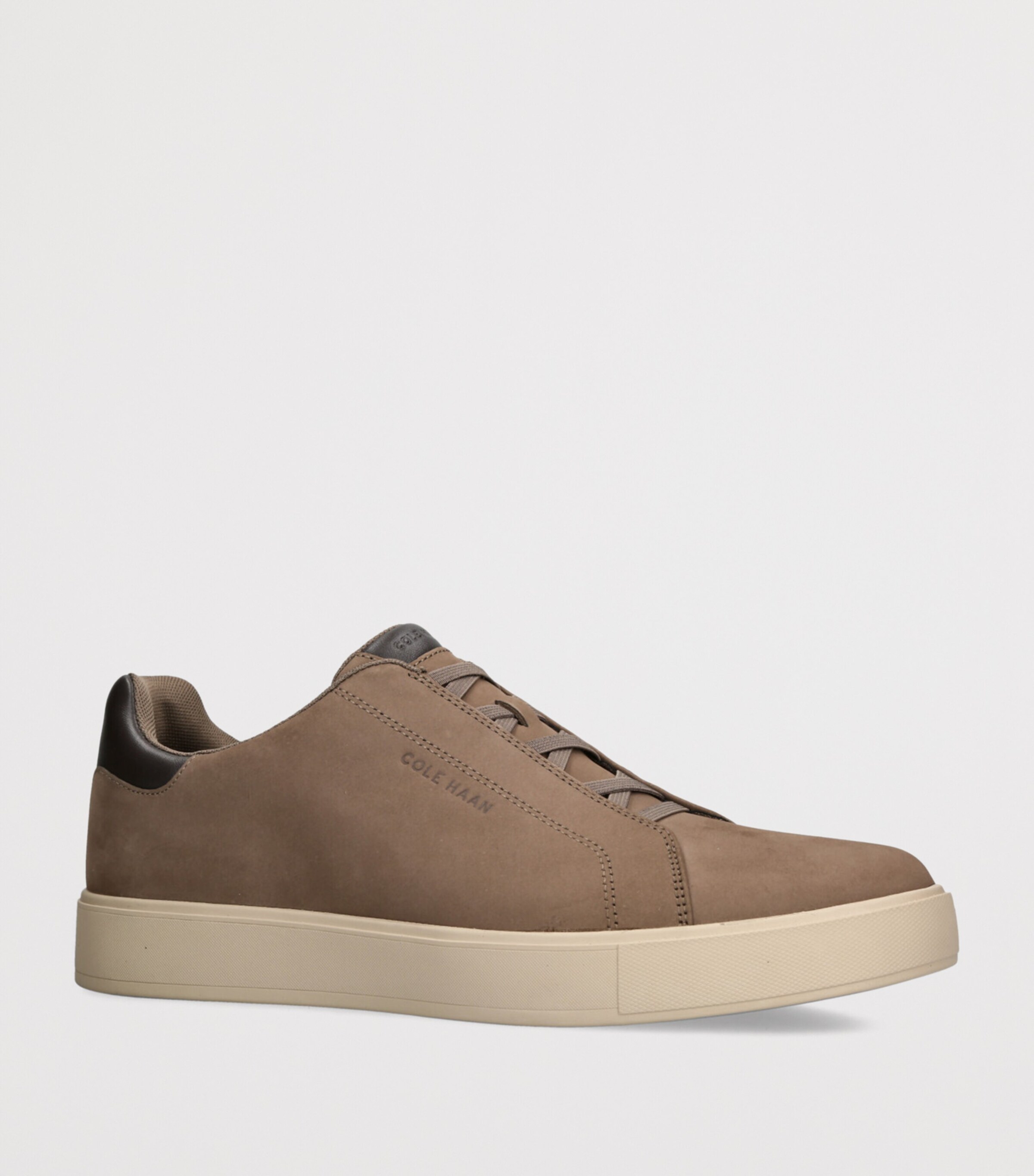 Cole Haan Leather GrandPrø Luxe Slip-On Sneakers Grey/dark Image 3