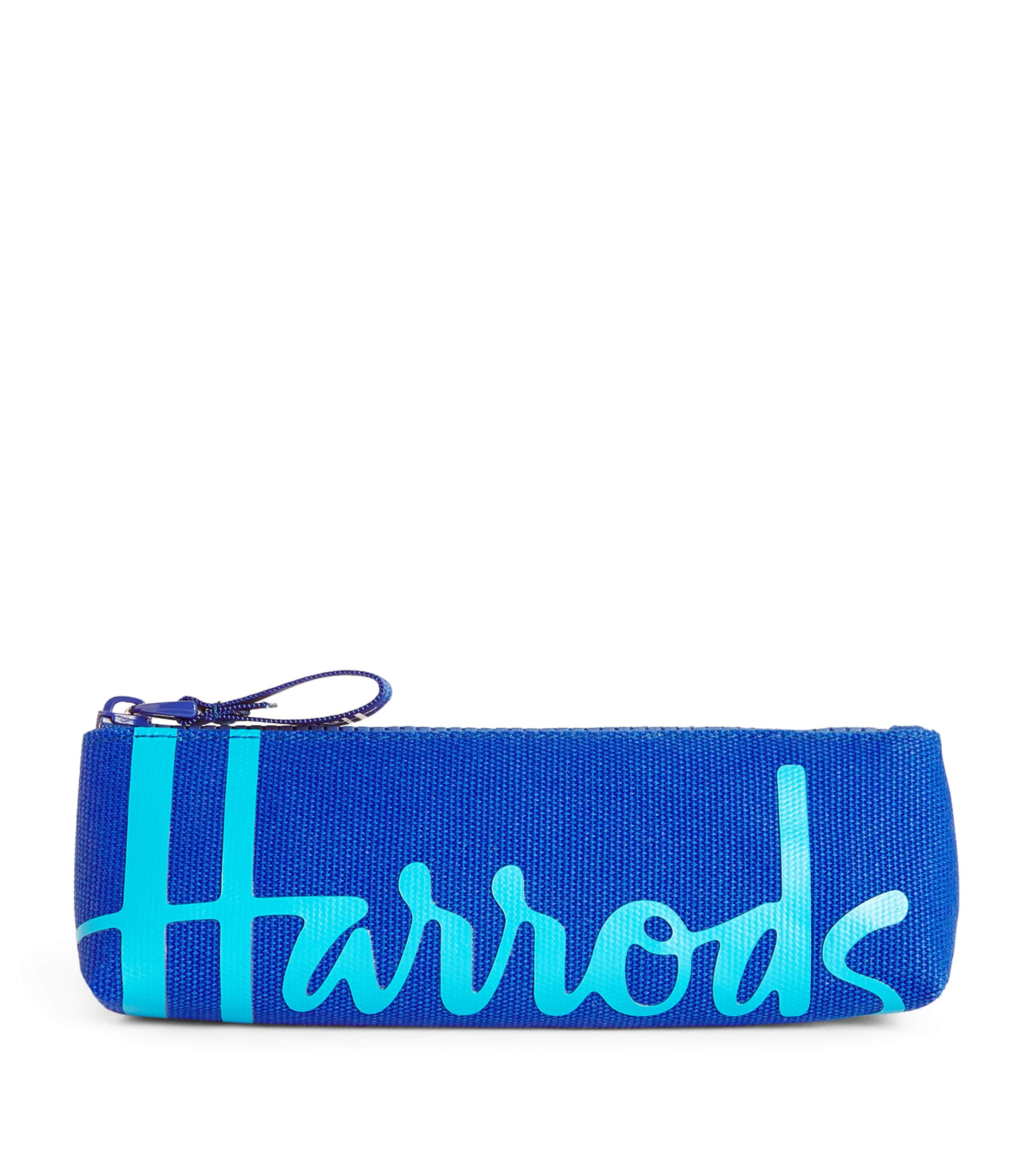 HARRODS COTTON LOGO PENCIL CASE