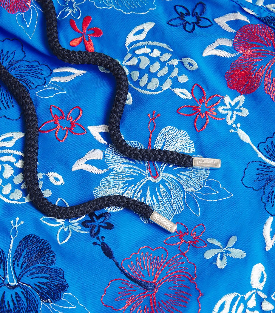 Tropical Turtles Mistral Swim Shorts 601-BLEU NEON Image 5