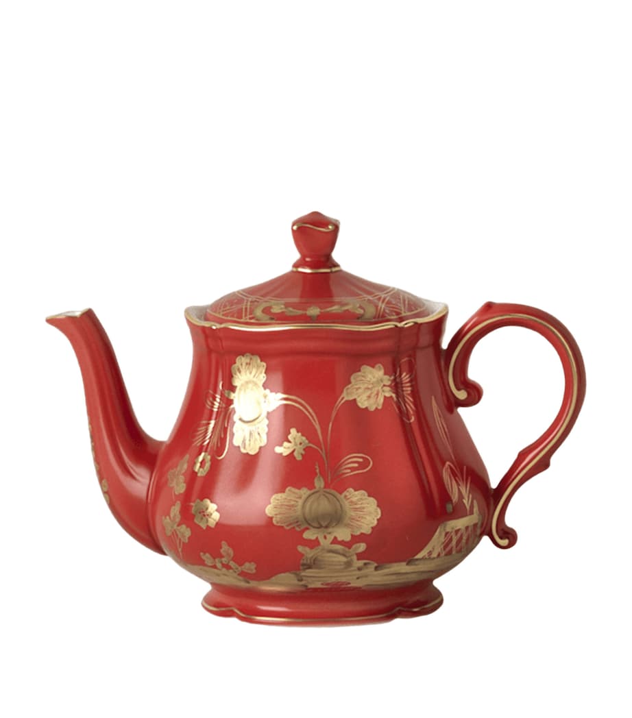 GINORI 1735 Oriente Italiano Rubrum Teapot (680ml) Image 1