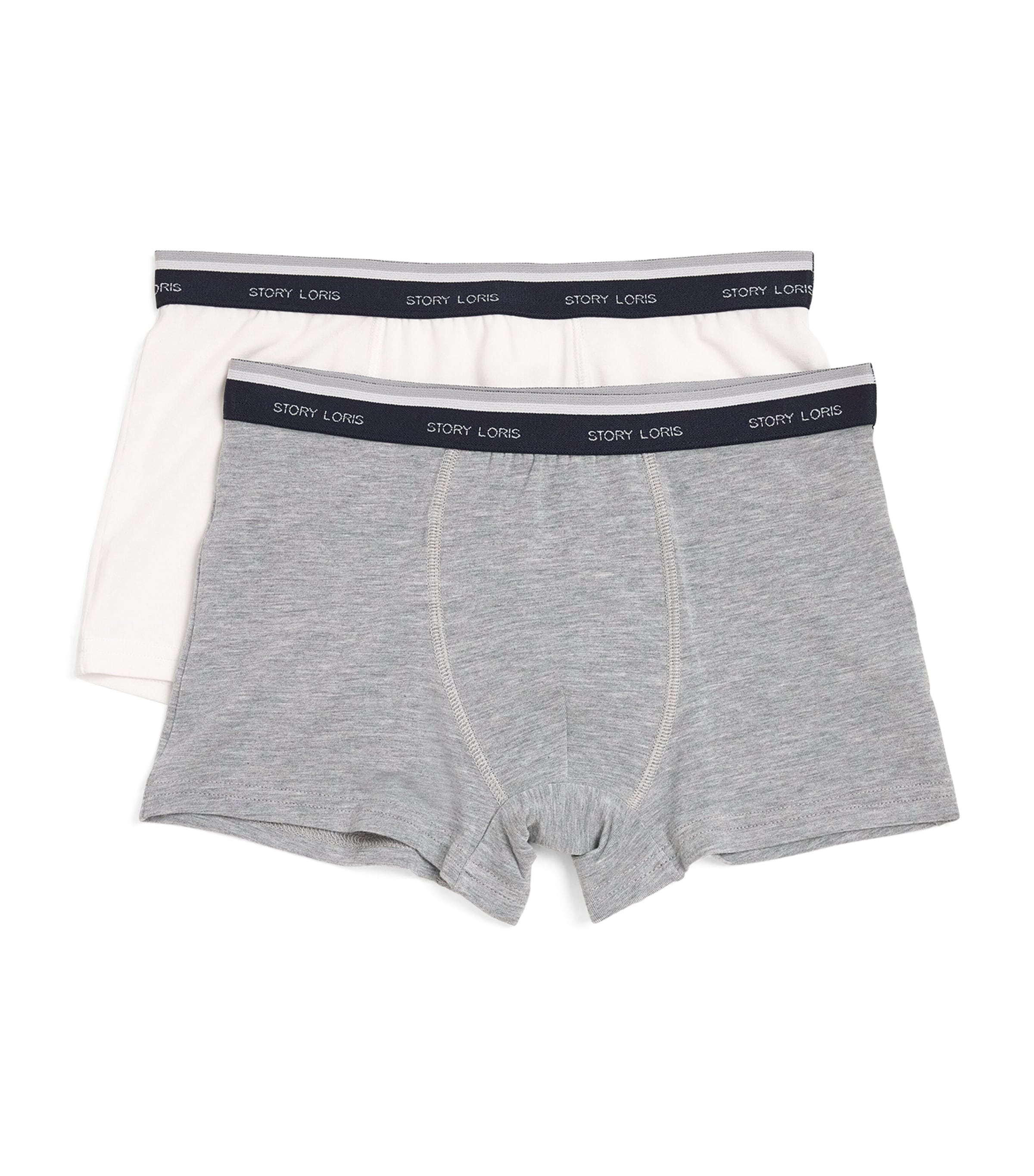 Story Loris Pack of 2 Modal-Blend Logo Boxers (4-14 Years) | Harrods US