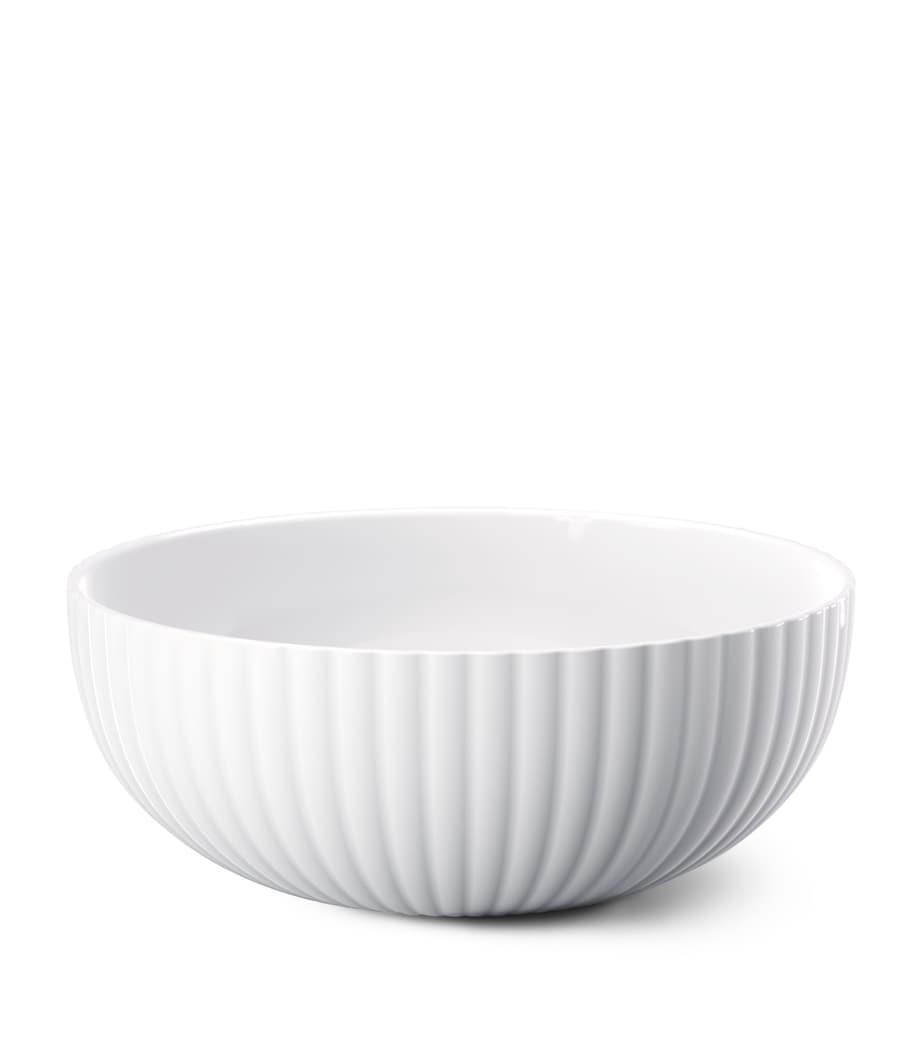 Porcelain Bernadotte Salad Bowl (26cm) WHITE Image 1