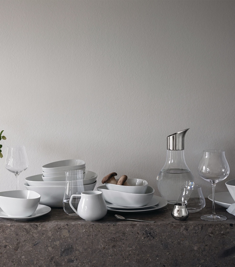 Porcelain Sky Serving Platter (40cm) WHITE Image 2