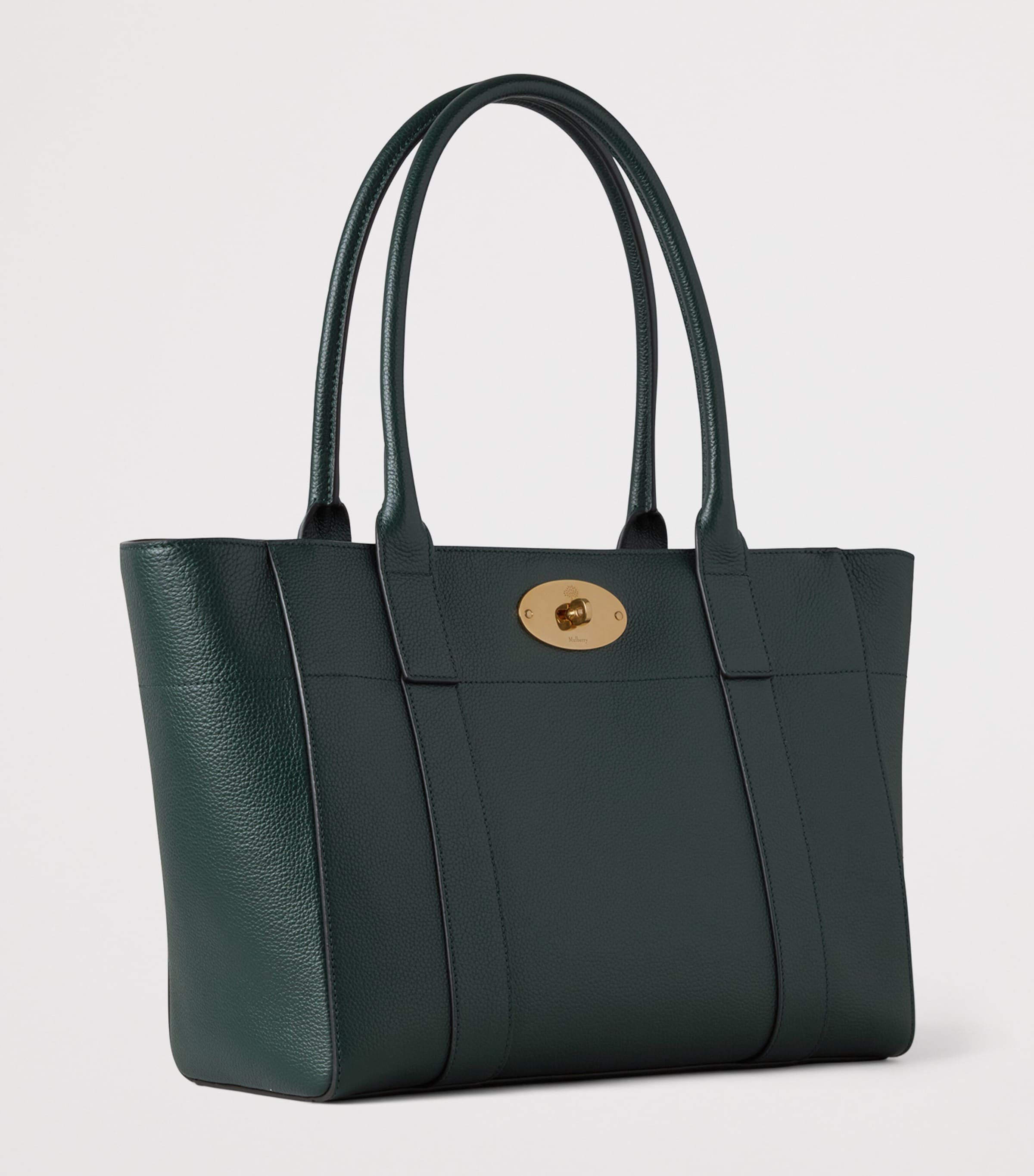 Mulberry Leather Bayswater 9 to 5 Tote Bag Mulberry Green Image 2