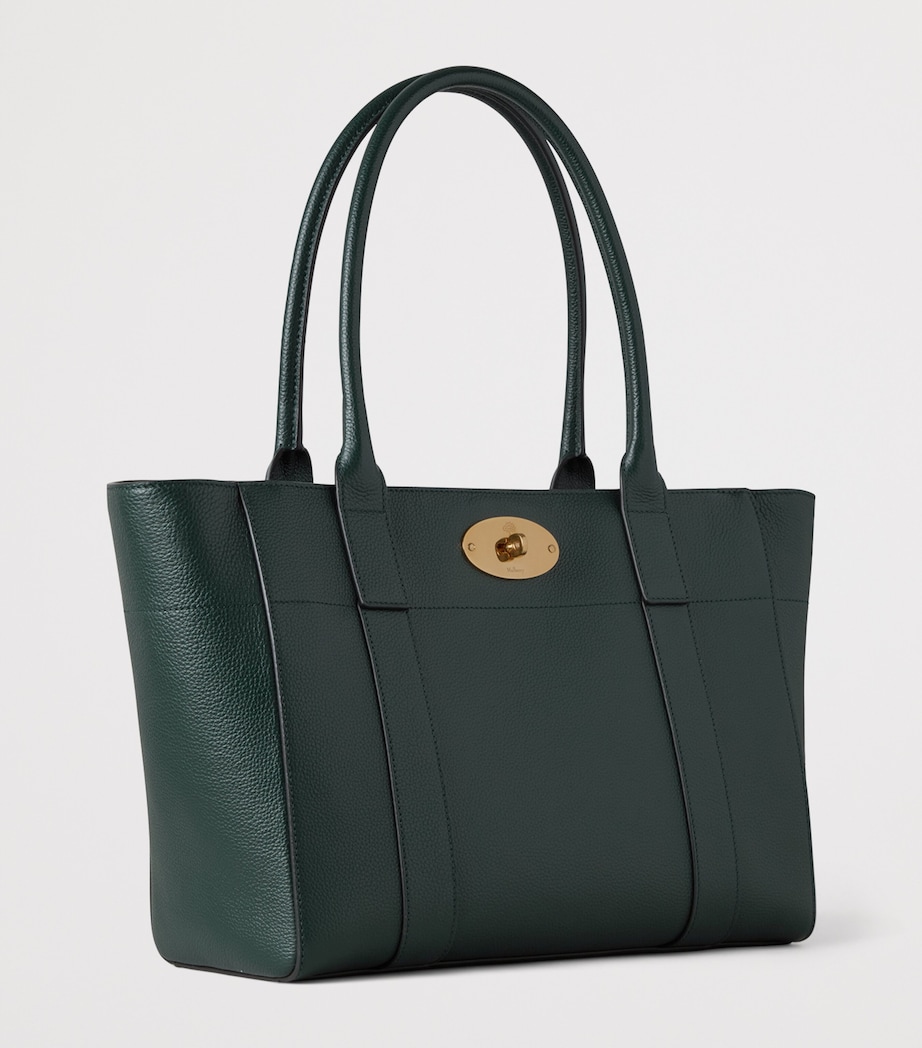 Leather Bayswater 9 to 5 Tote Bag MULBERRY GREEN Image 2