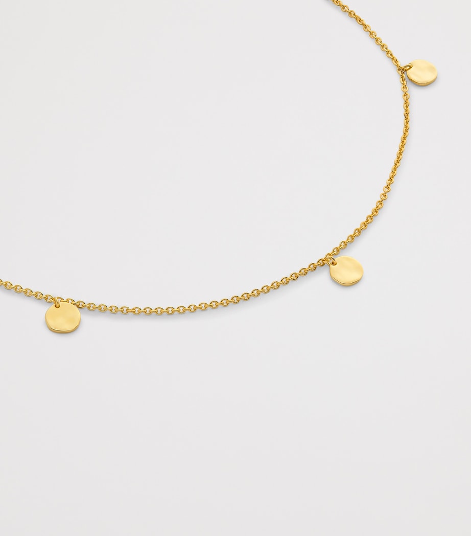 Monica Vinader Gold Vermeil MV Siren Muse Station Chain Bracelet Gold Vermeil Image 3