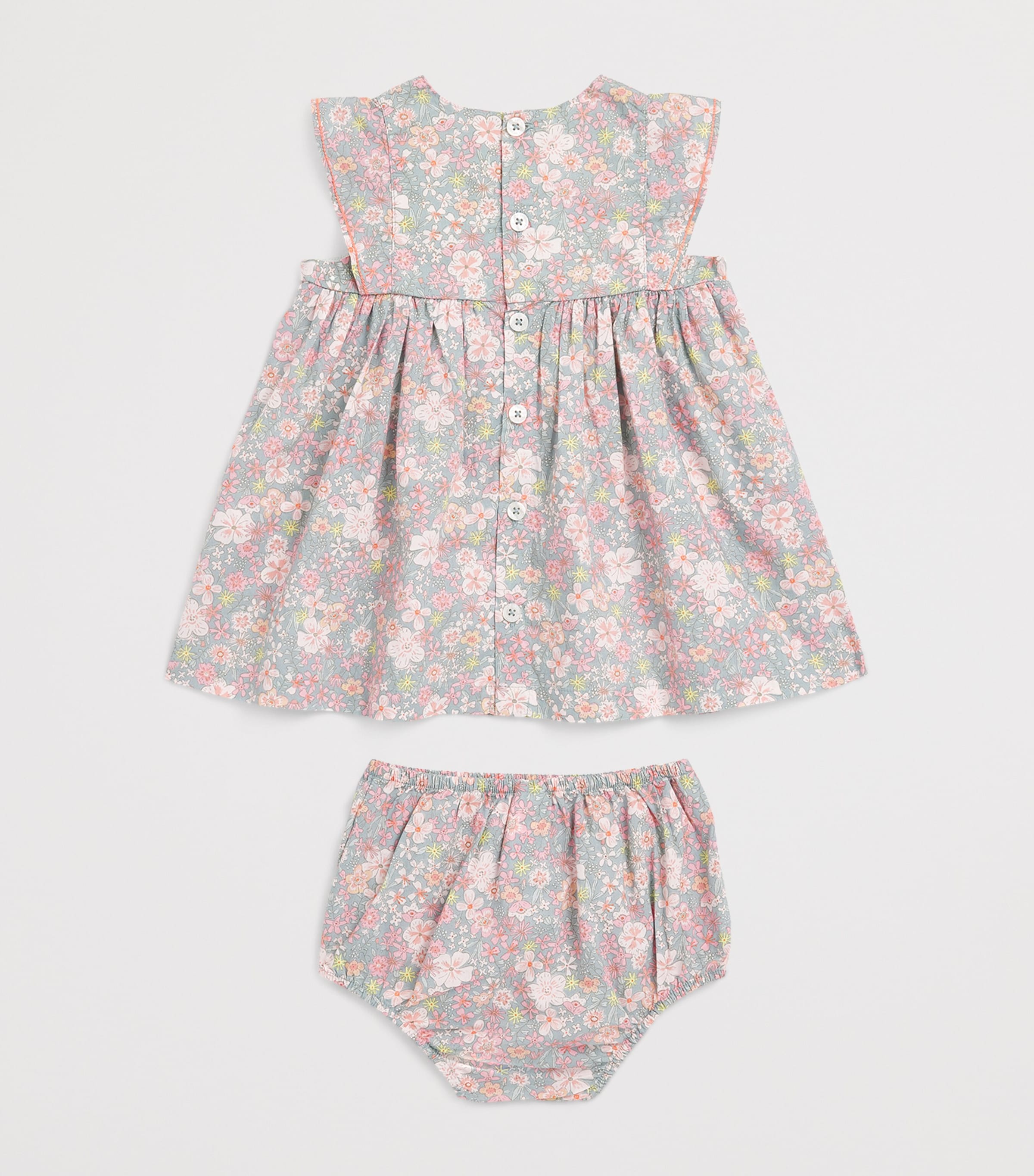 Cotton Floral Dress and Bloomers Set (3-36 Months) SPRAY/MULTICO Image 2