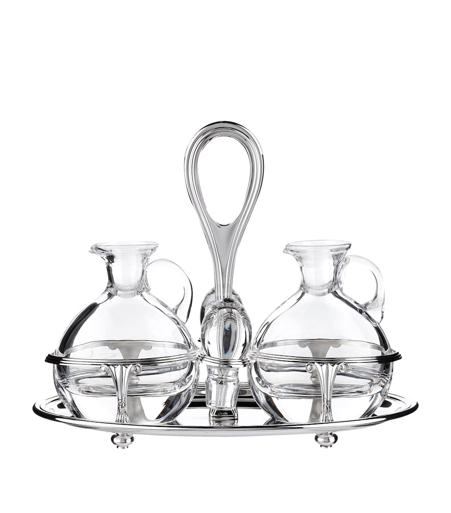 Georgian Silverplated Oval Cruet SILVER Image 1