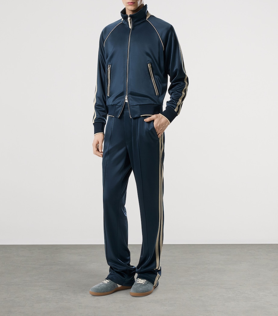 Satin Side-Stripe Sweatpants HB751 Image 2