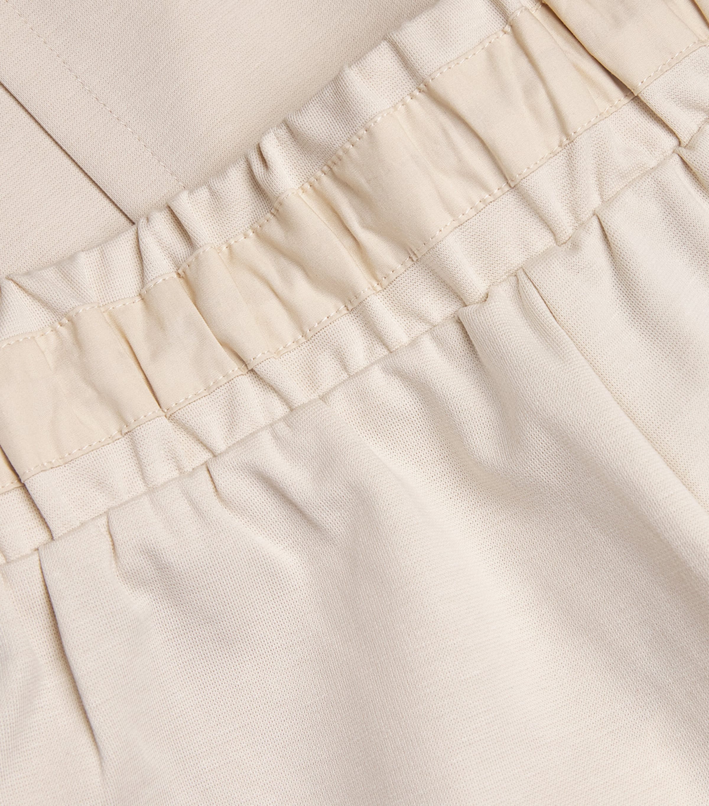Jersey Drawstring Trousers IVORY Image 5