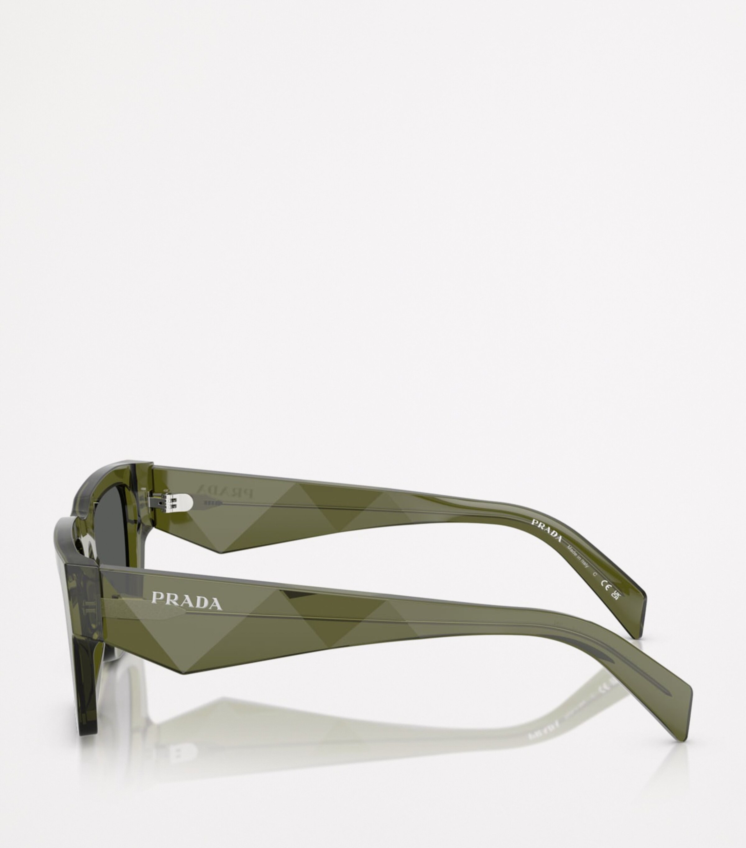 Prada Green Acetate PR A06S Sunglasses | Harrods UK