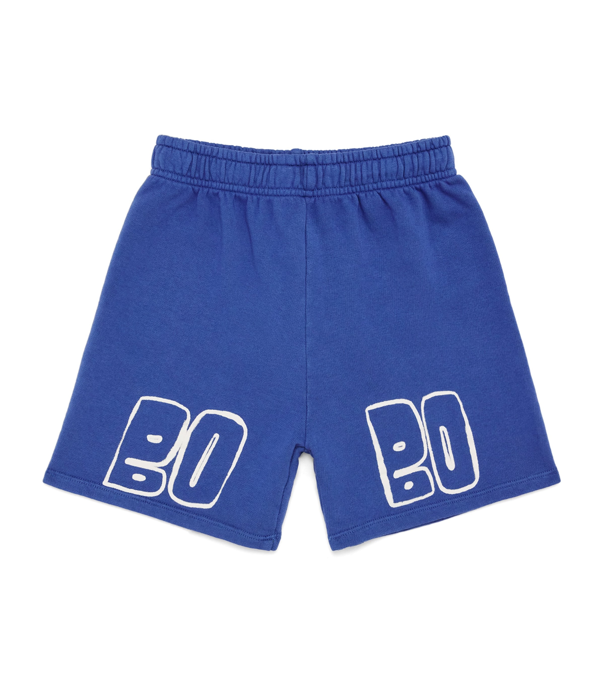 Bobo Choses Cotton Logo Sweatshorts (8-9 Years) Navy Blue Image 1