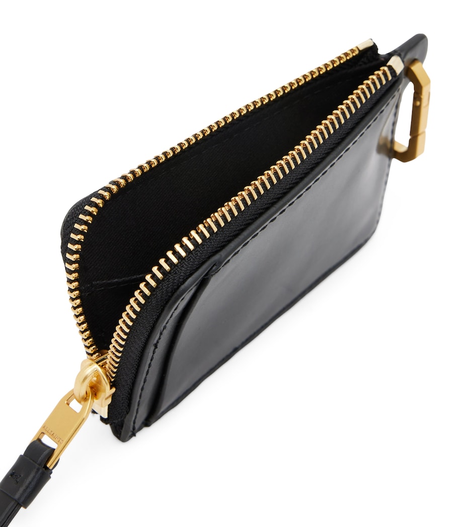 Leather Remy Wallet BLACK Image 5