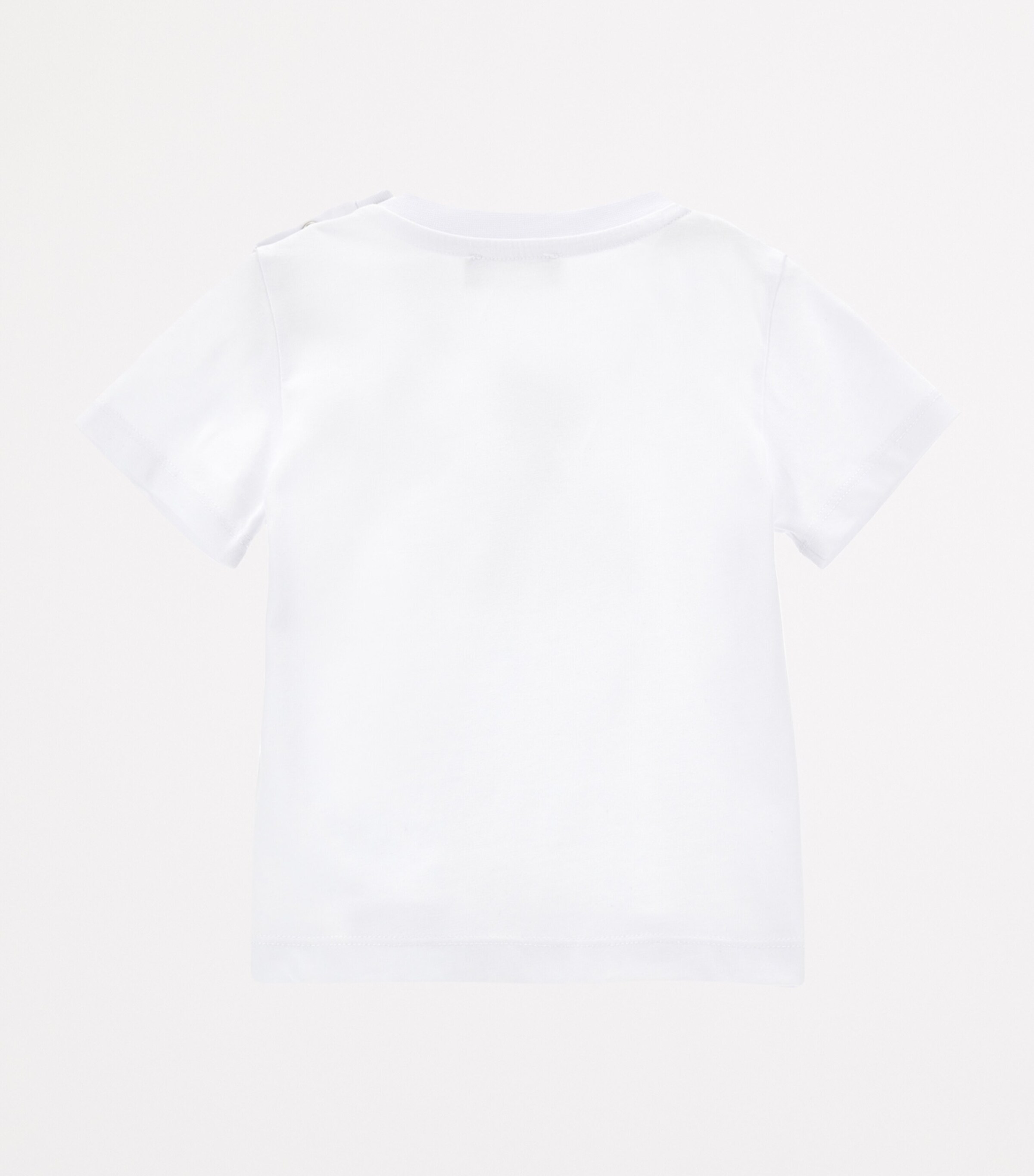 Cotton Printed T-Shirt (3-36 Months) BIANCO Image 2