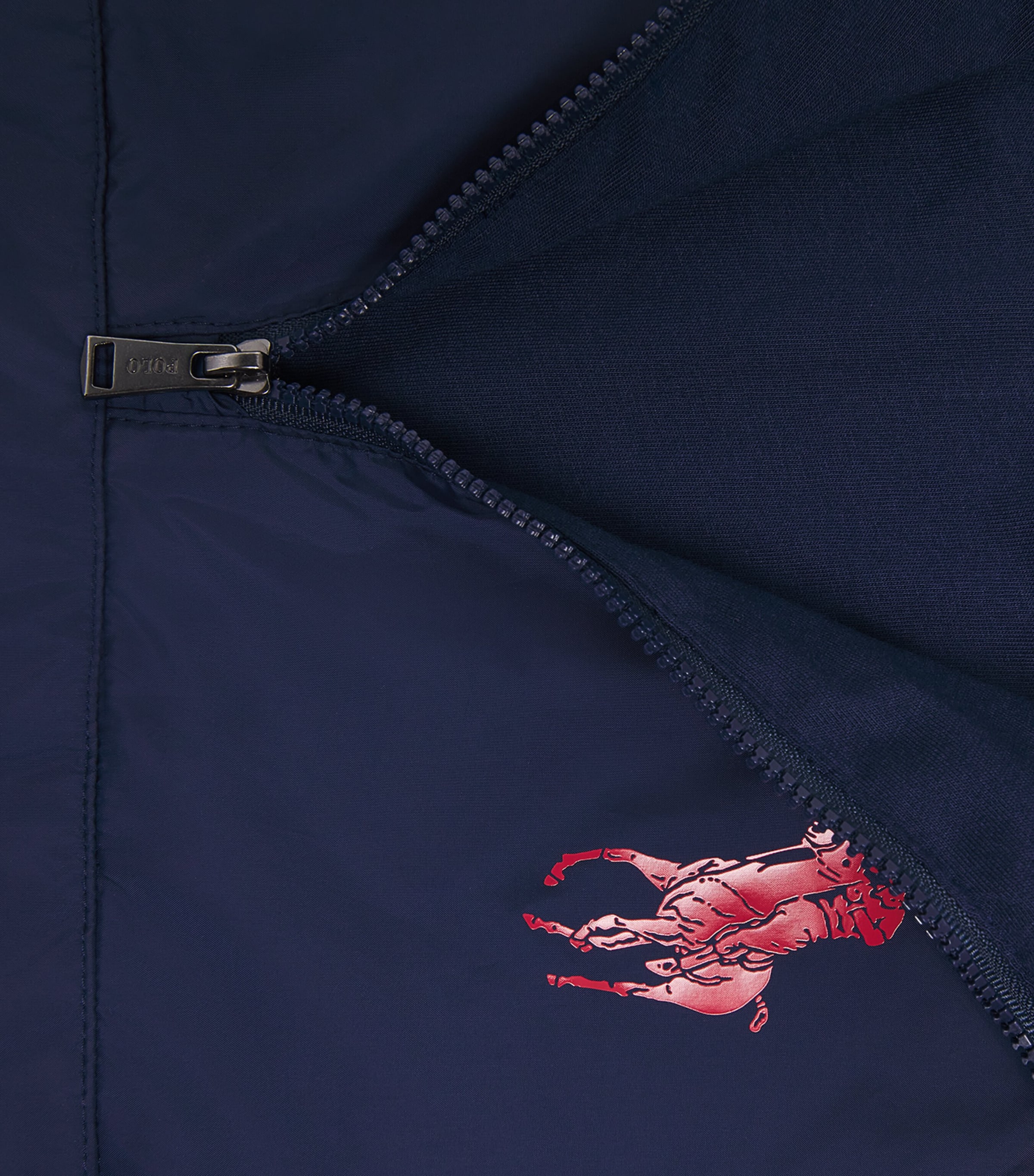 Big Pony Hooded Windbreaker (6-14 Years) NAVY Image 3