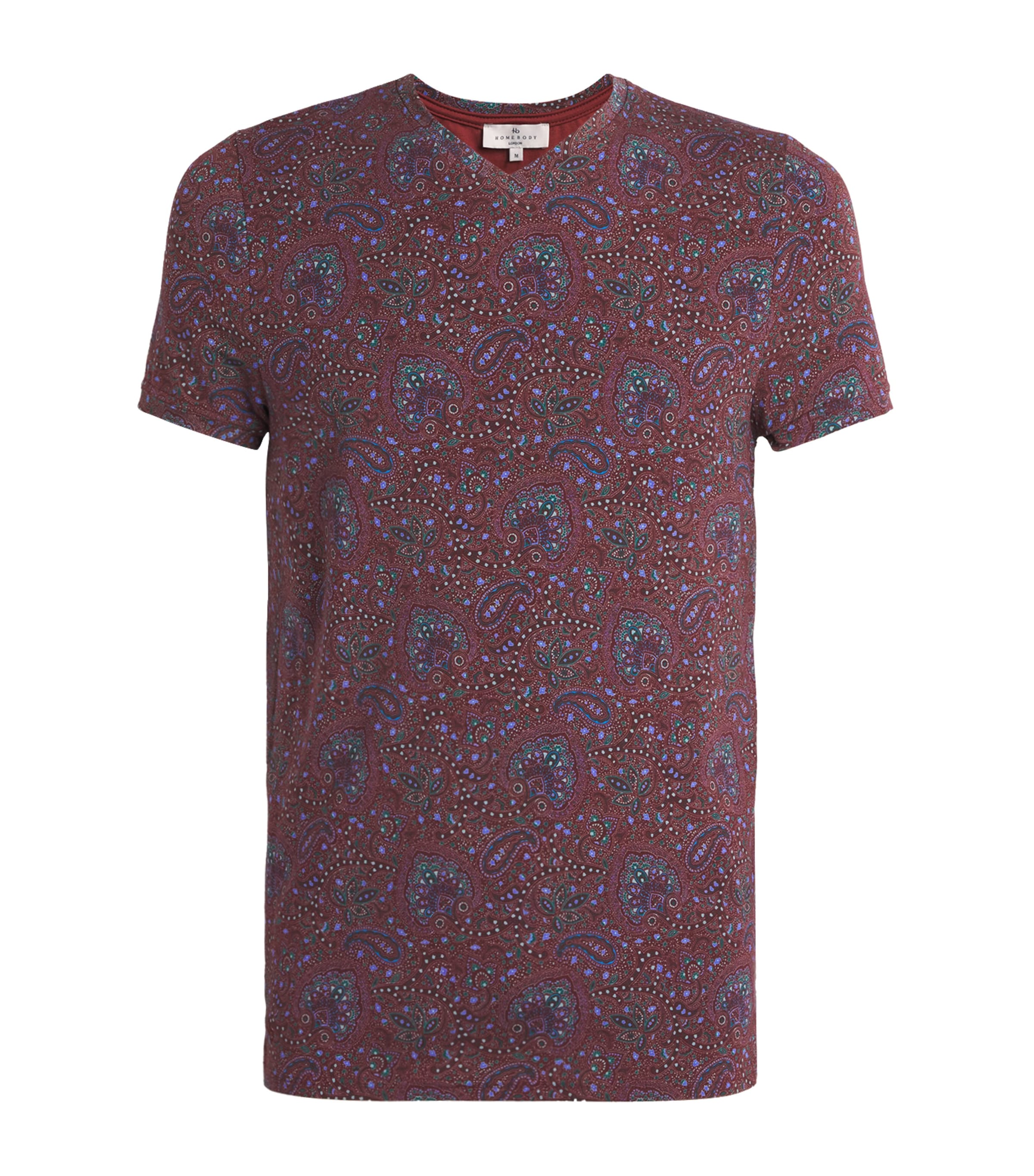 Homebody Paisley Print T-shirt In Multi