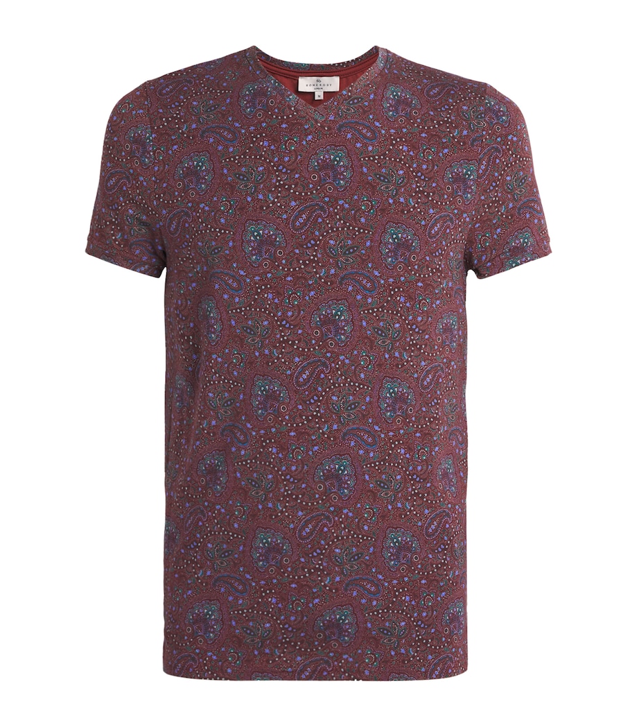 Paisley Print T-Shirt ARTR-ART STW RD Image 1