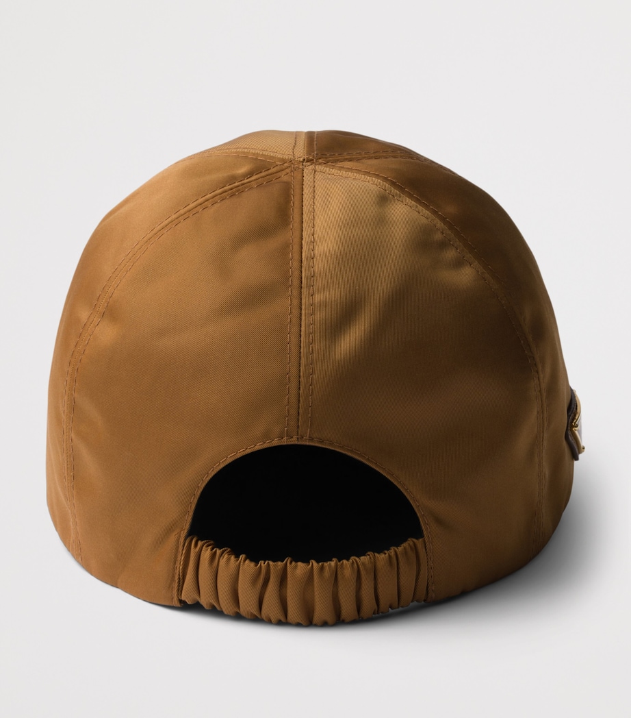 Prada Re-Nylon Cap Brown Image 3