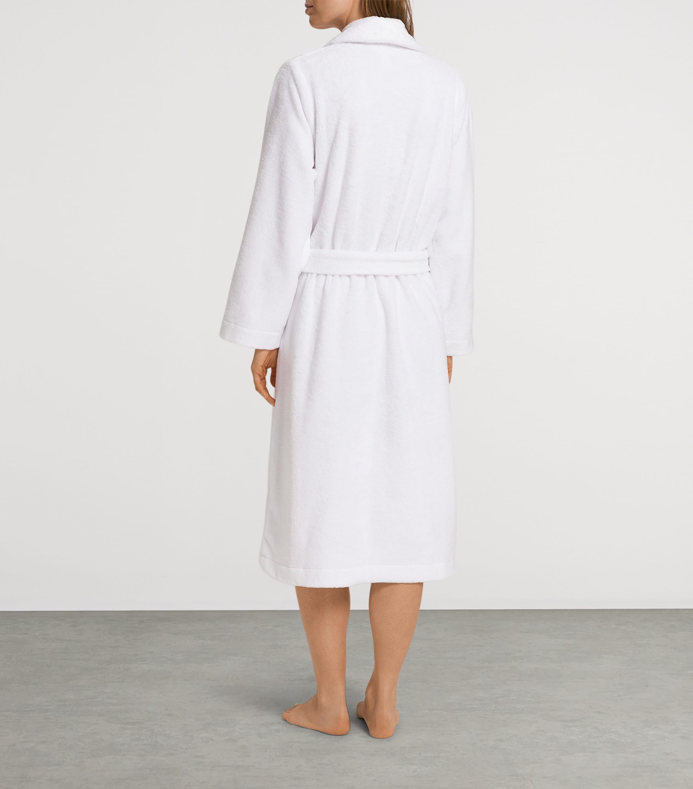 Cotton Robe WHITE Image 4