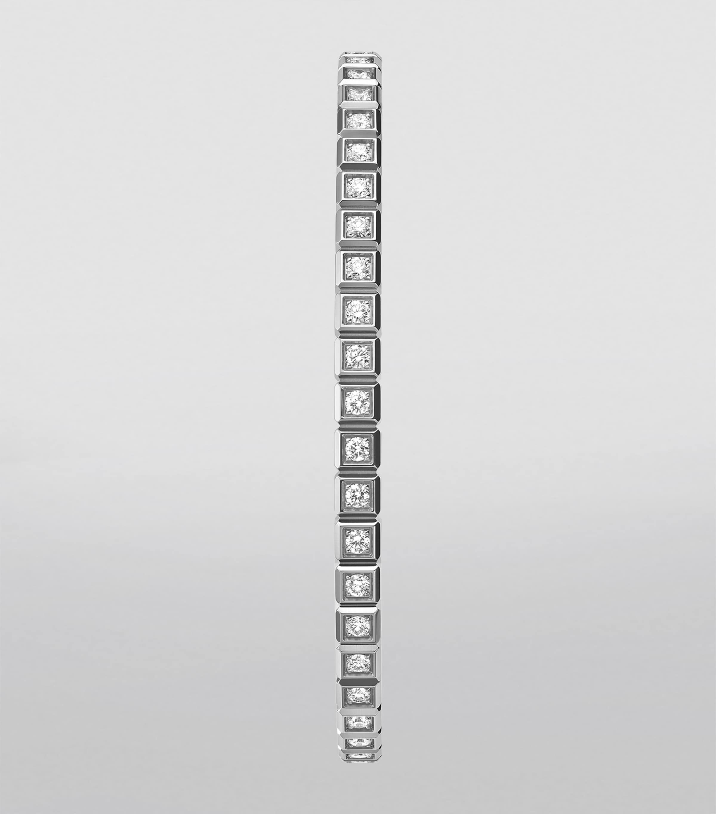 Chopard White Gold and Diamond Ice Cube Bracelet White Gold Image 4
