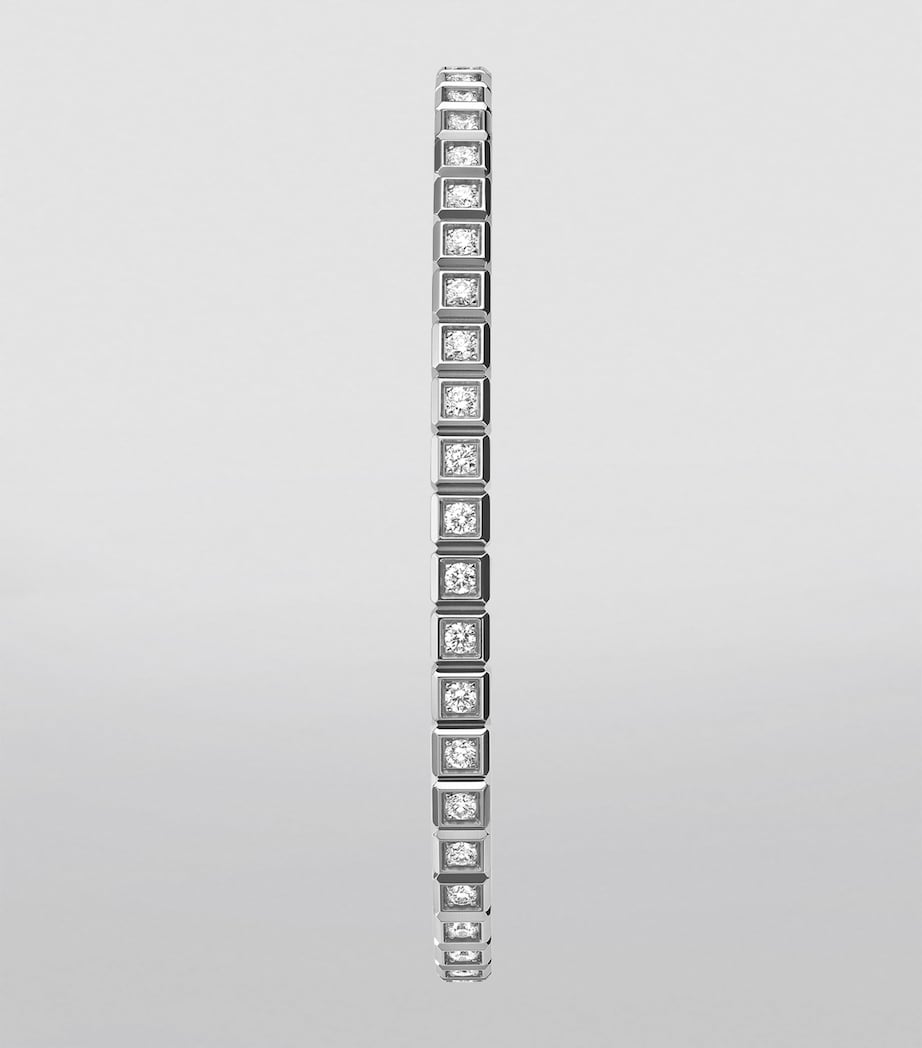 Chopard White Gold and Diamond Ice Cube Bracelet White Gold Image 4