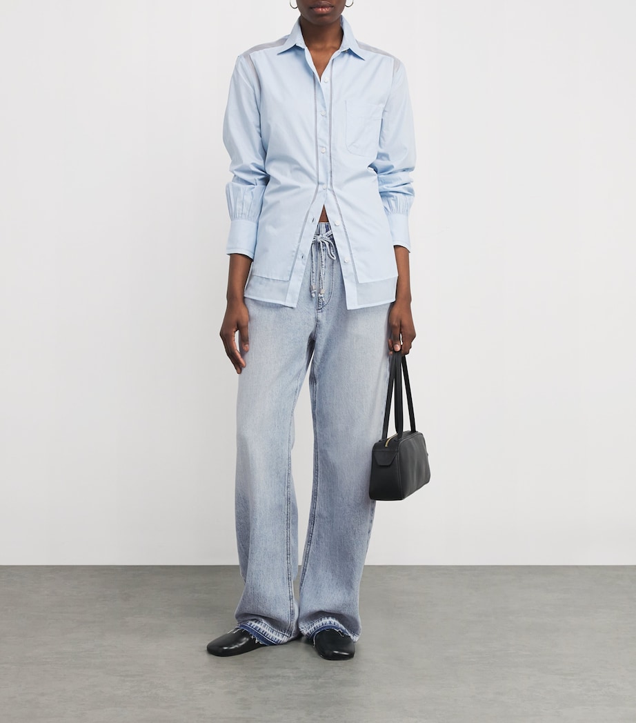 Rag & Bone Womens Denim Logan Beach Trousers Kierra Image 2