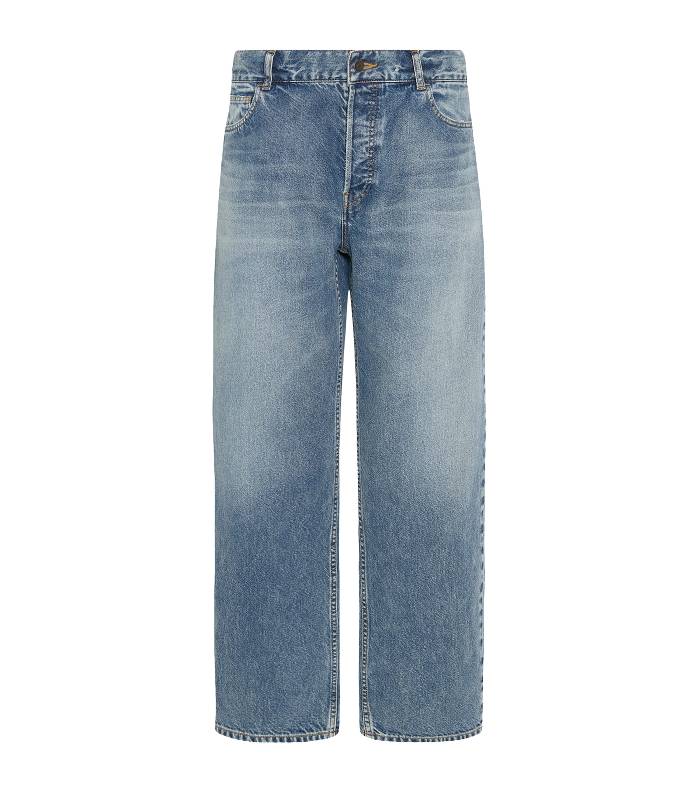 The Row Ross Straight Jeans In Blue