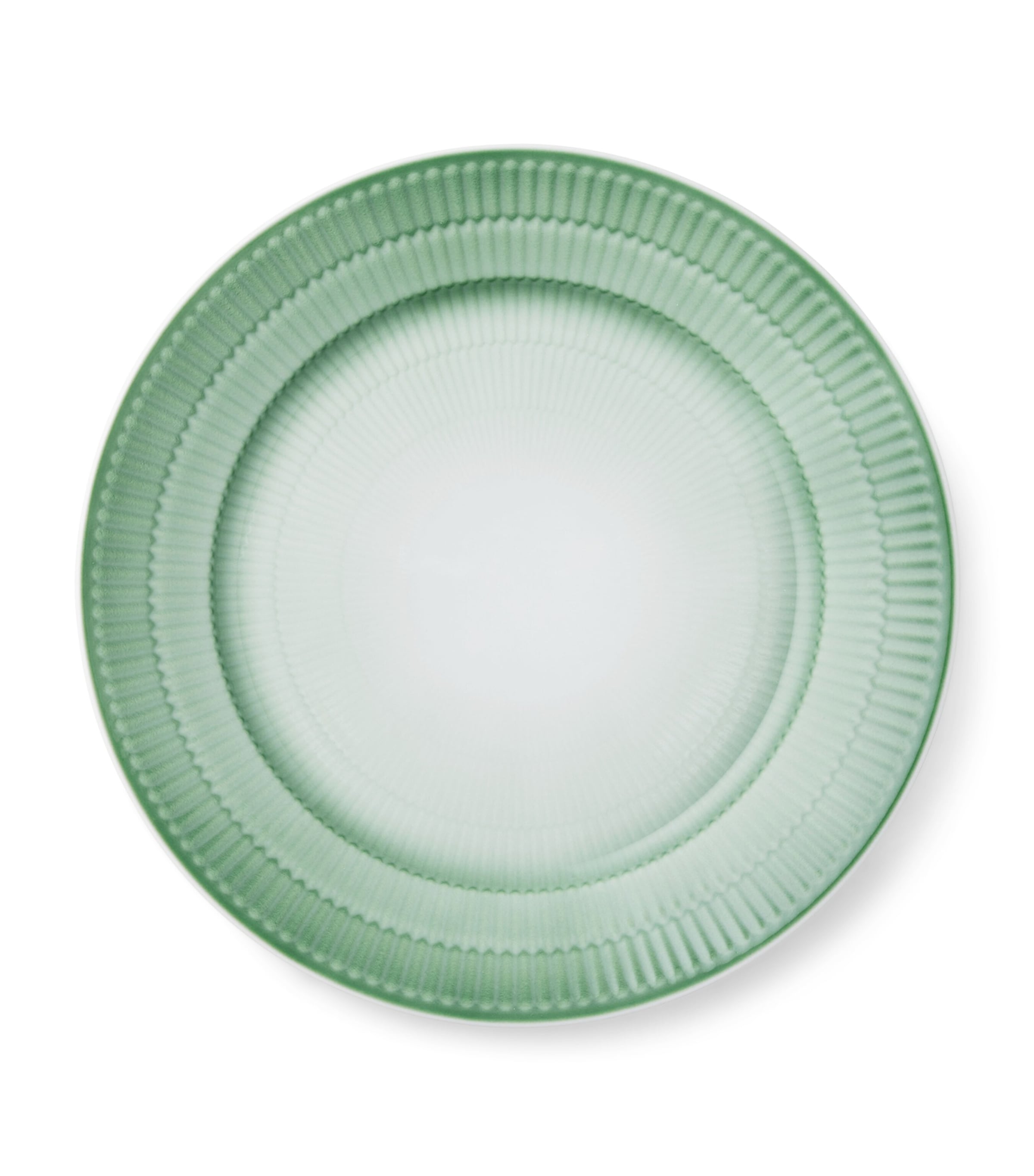 Royal Copenhagen Porcelain Iris Plate (22cm) Green Image 1