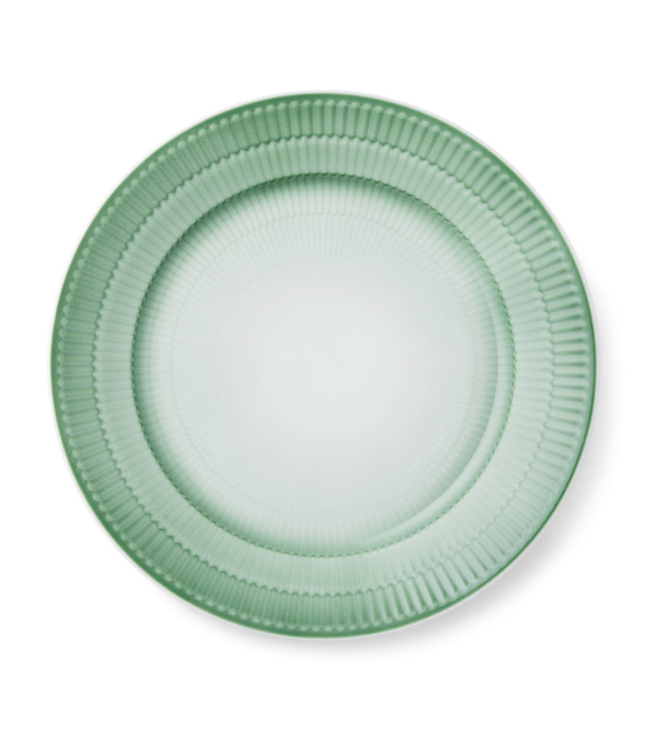 Royal Copenhagen Porcelain Iris Plate (22cm) Green Image 1