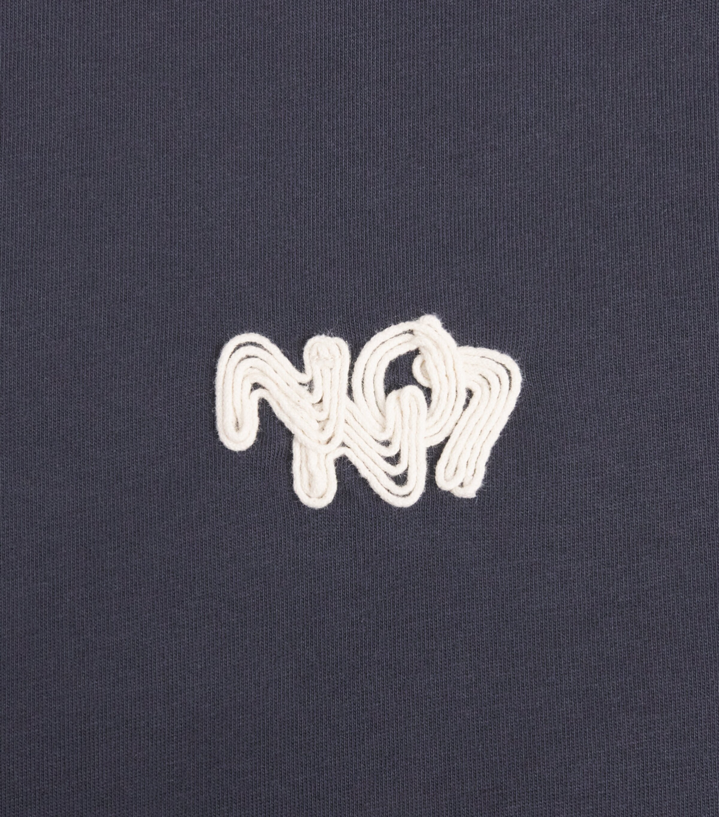 NN.07 Mens Pima Cotton Adam T-Shirt Deep Navy Image 6