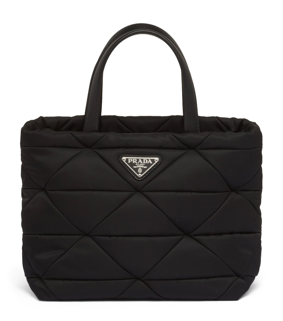 Prada Re-Nylon Quilted Tote Bag Image 1