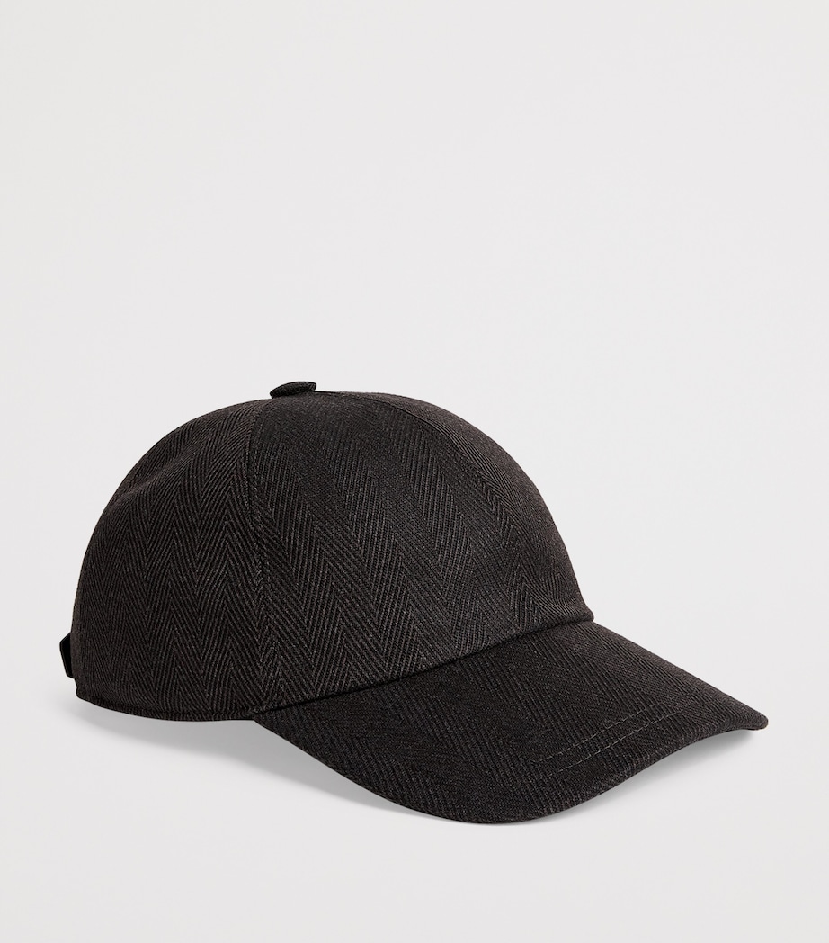 Alpaca Herringbone Baseball Cap 2100 Image 2